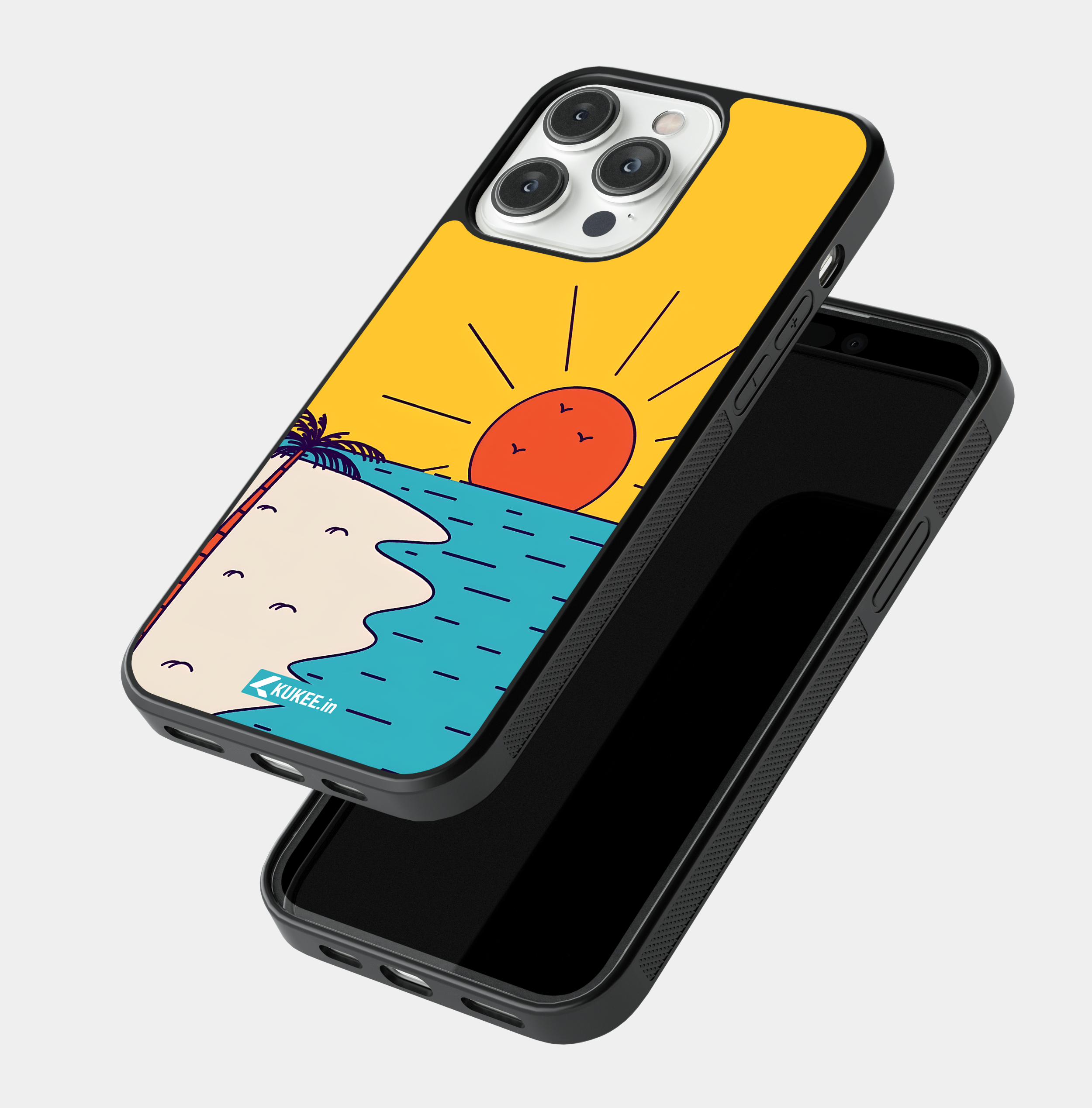 Relaxing Ocean Sunset Mobile Cover - Summer Vacation Vibes