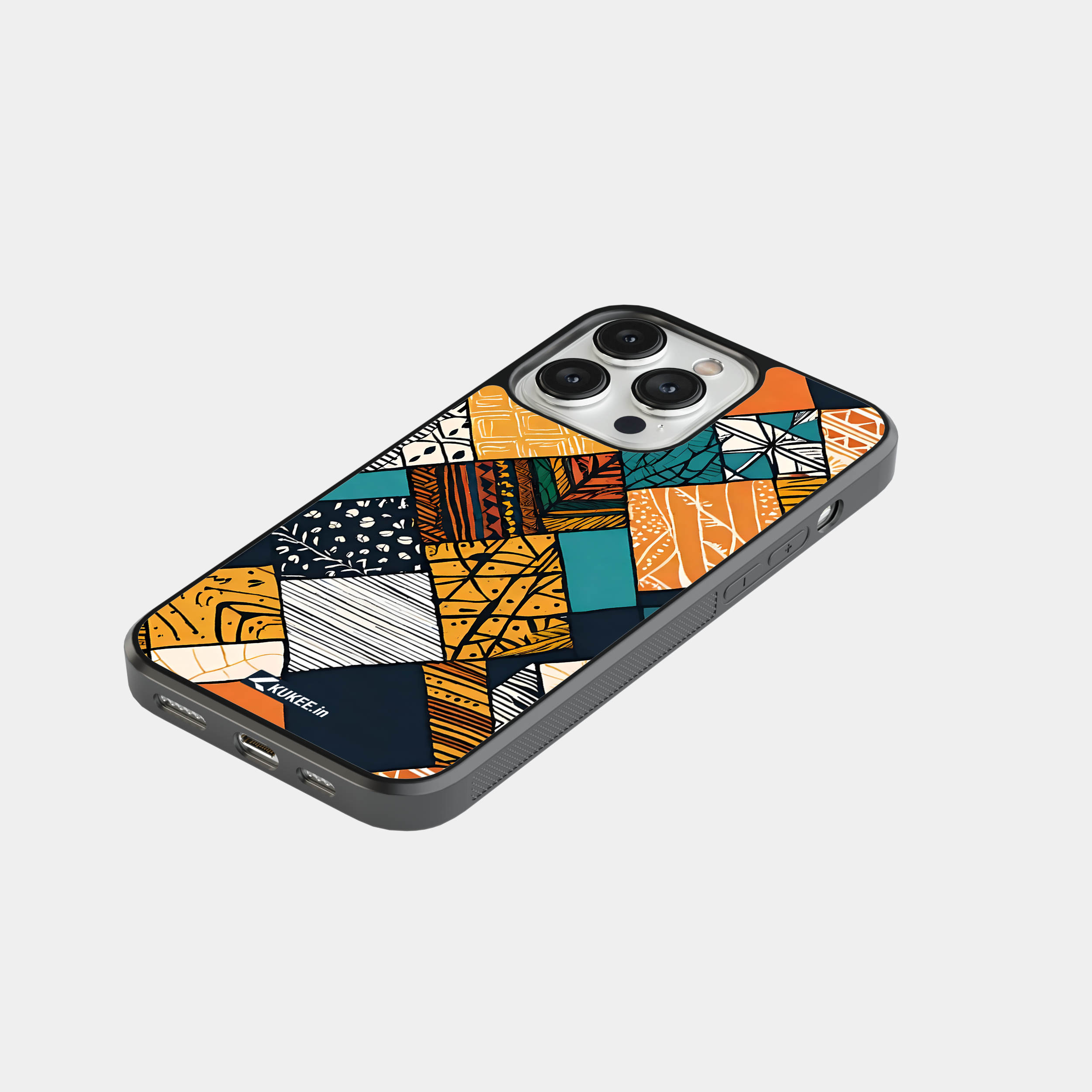 Bold African Print Mobile Cover - Geometric Tribal Pattern