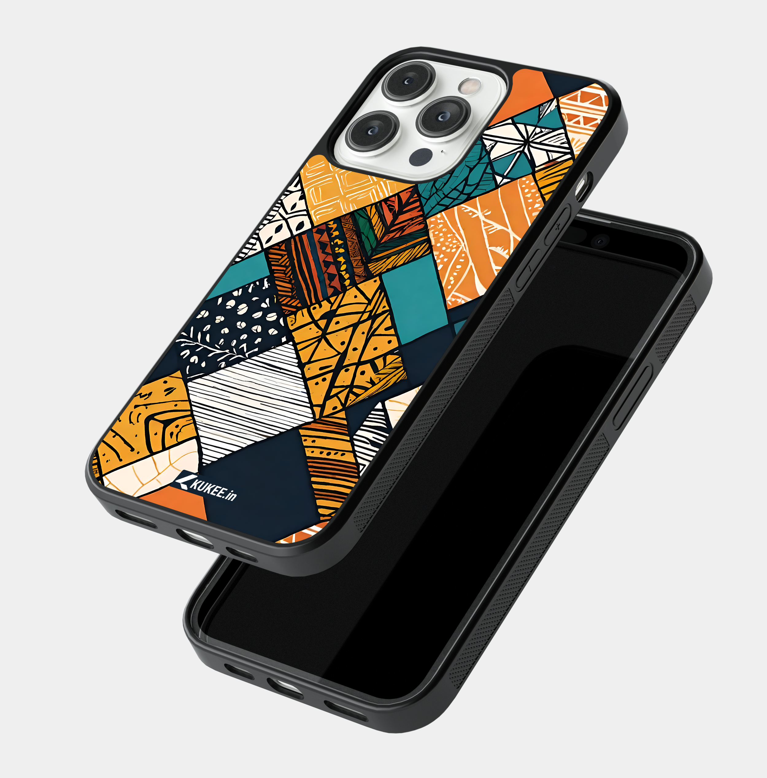 Bold African Print Mobile Cover - Geometric Tribal Pattern
