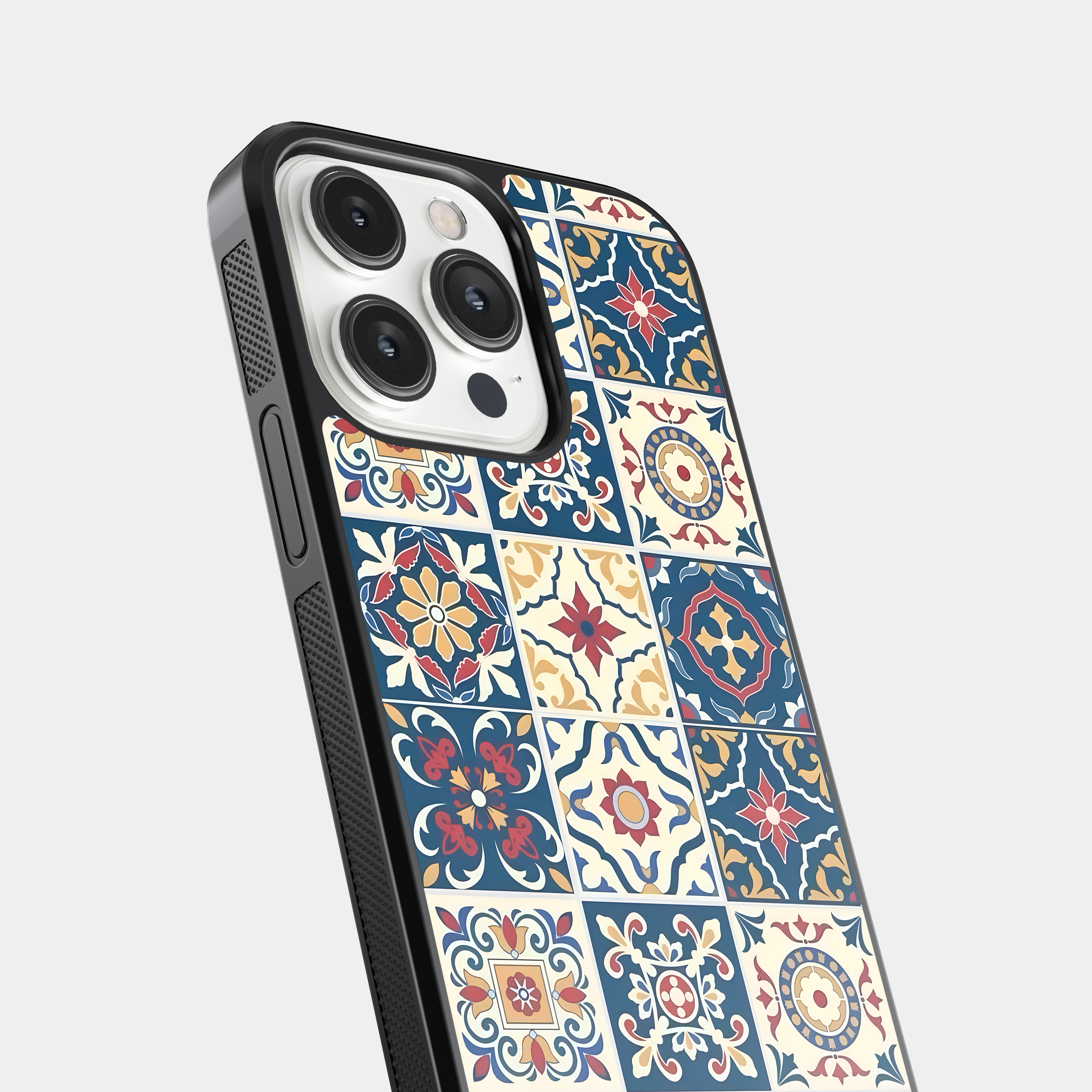 Ornate Spanish Tile Mobile Cover - Decorative Pattern