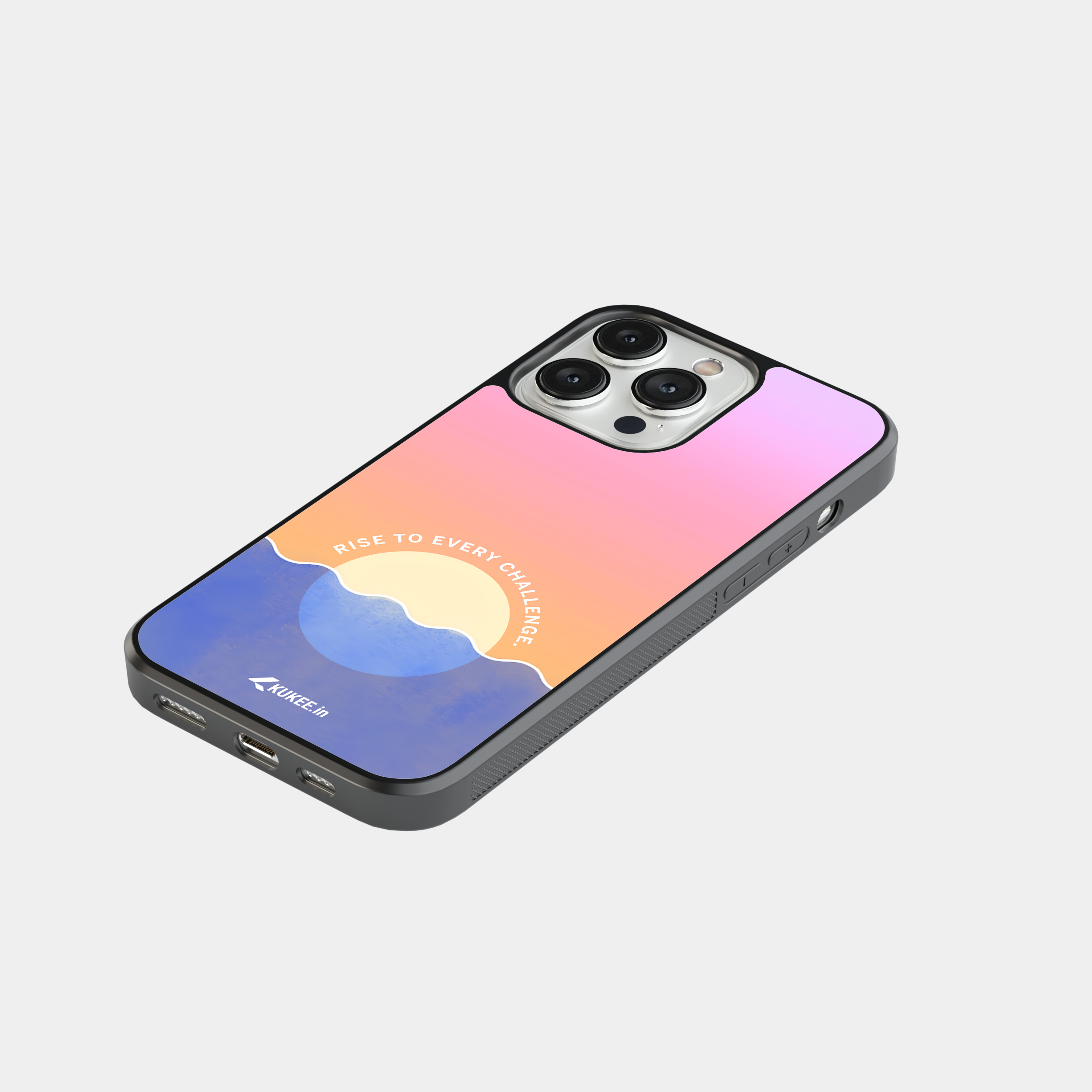 Rise to every challenge - Motivational Sunrise Over Ocean