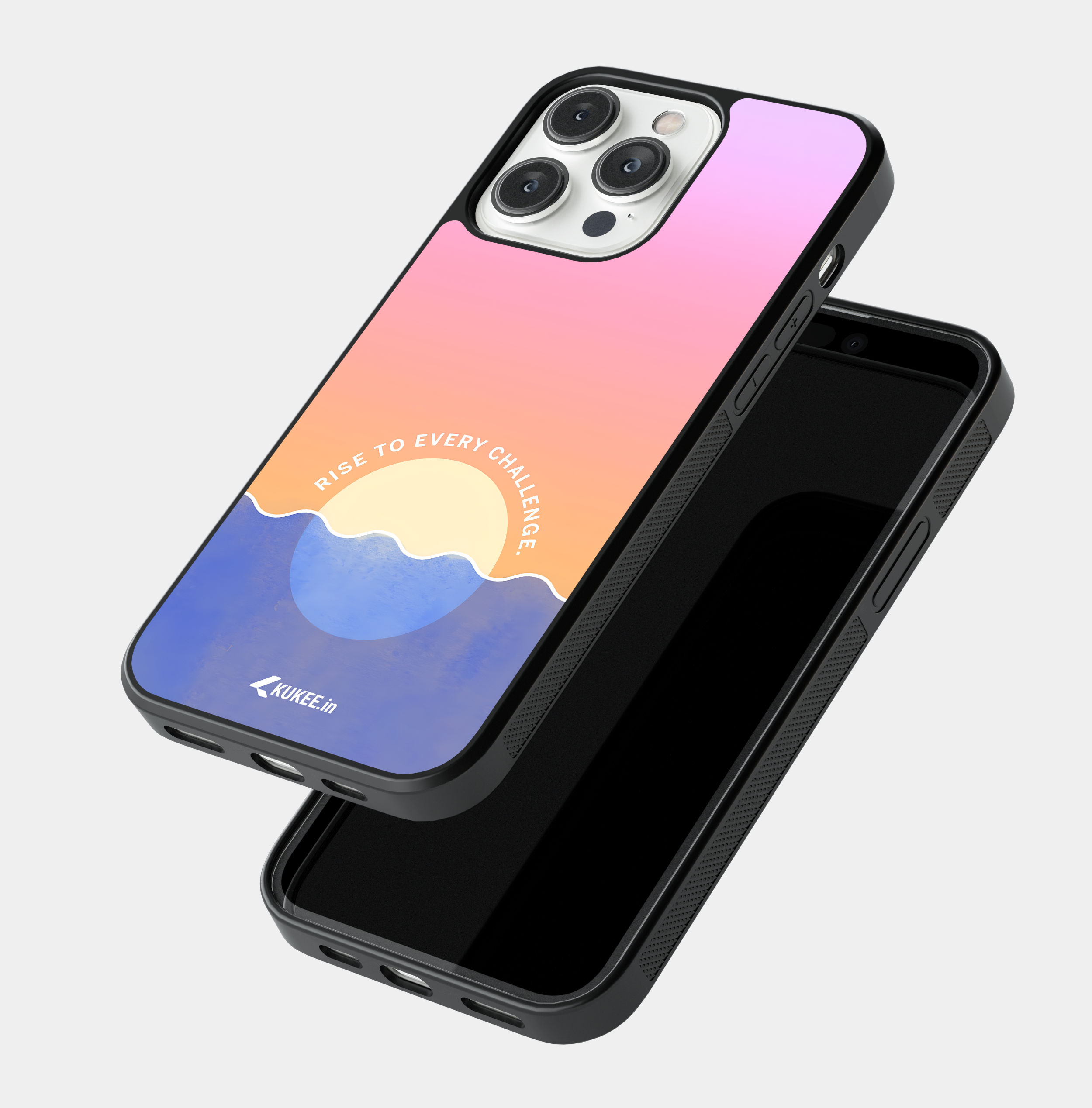 Rise to every challenge - Motivational Sunrise Over Ocean