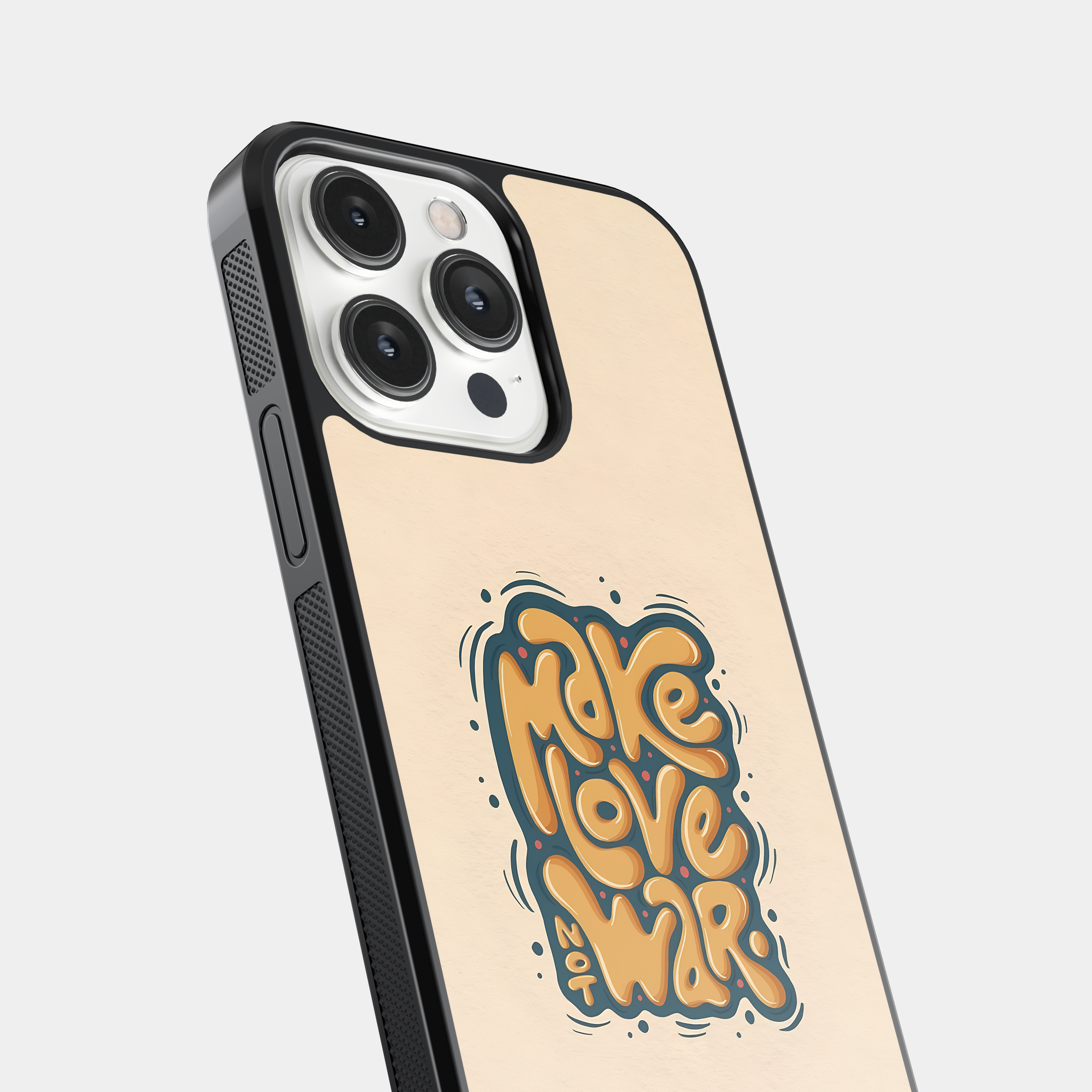 Make Love Not War - Peace and Love Mobile Cover