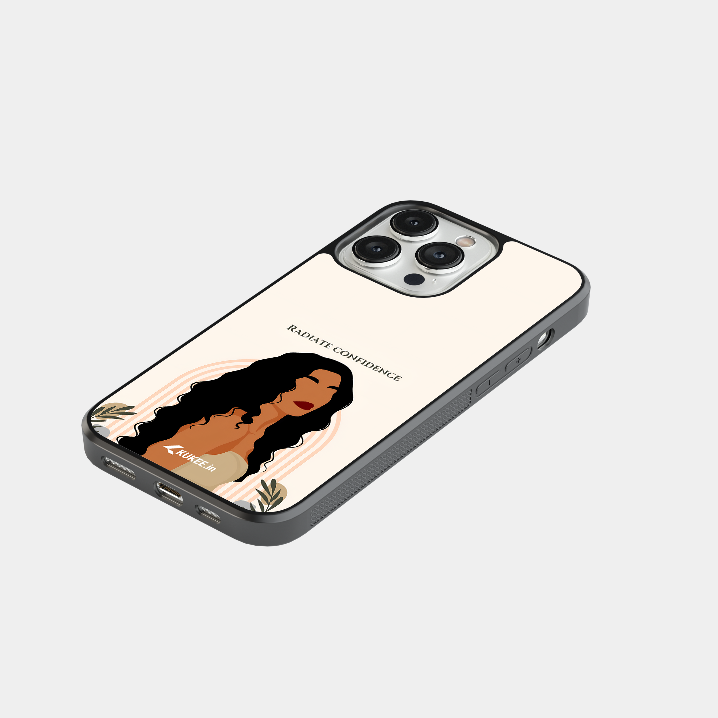 Radiate Confidence - Stylish Female Art | Empowering Woman Illustration