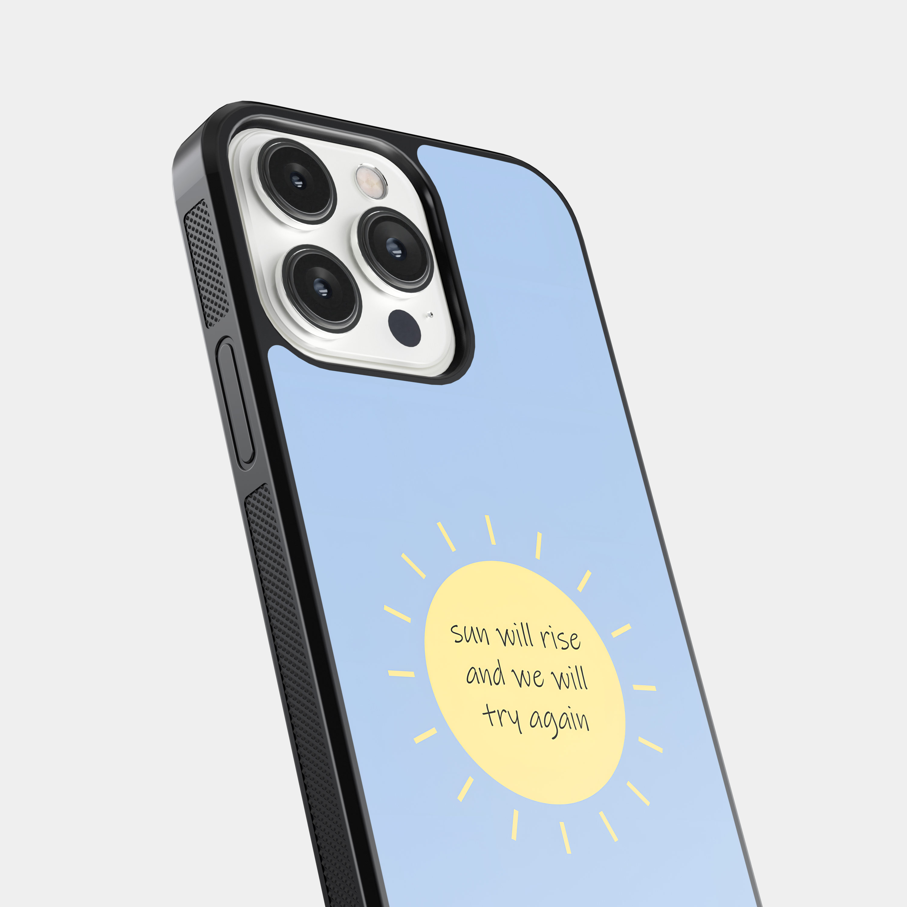 Sun will rise and we will try again - Inspirational Quote