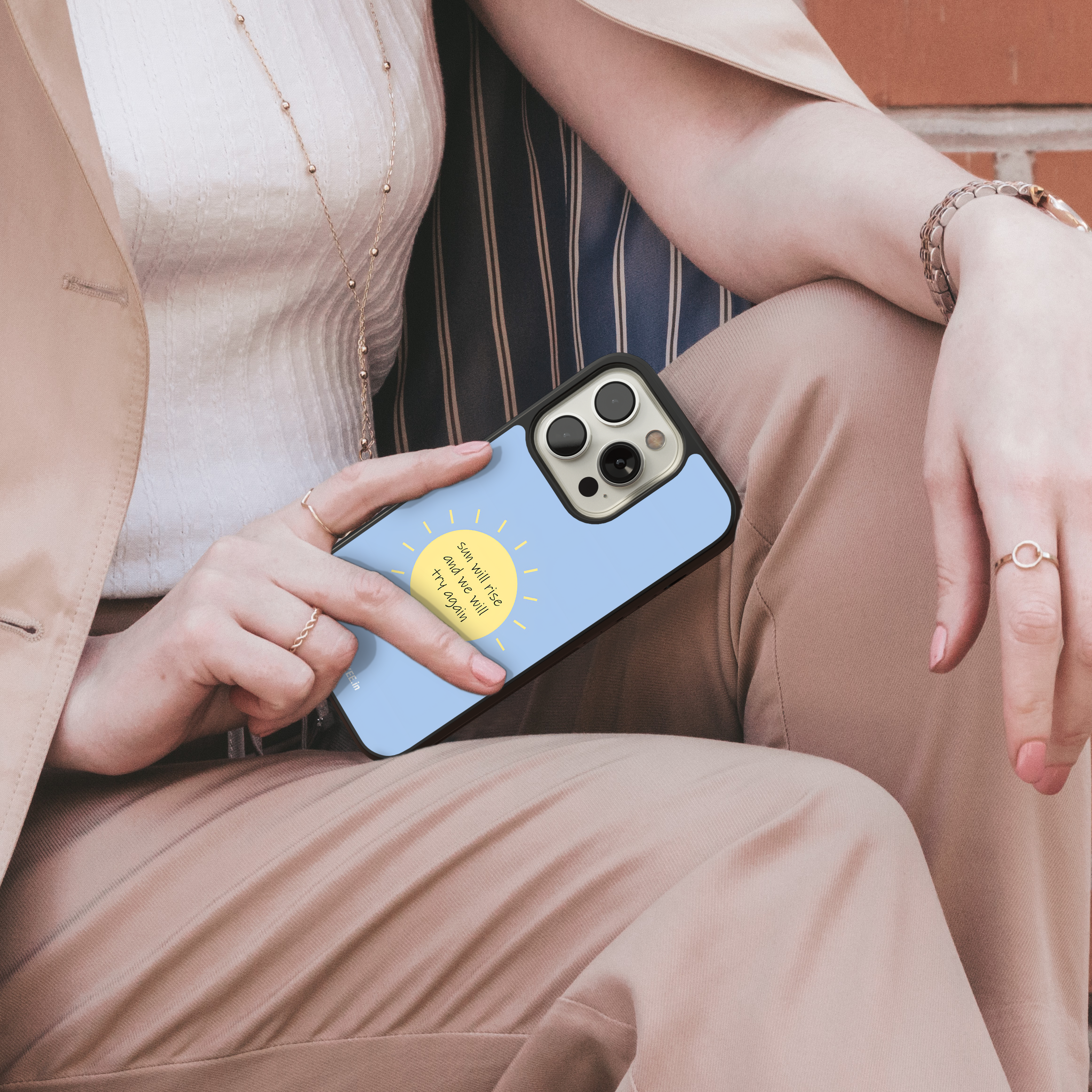 Sun will rise and we will try again - Inspirational Quote