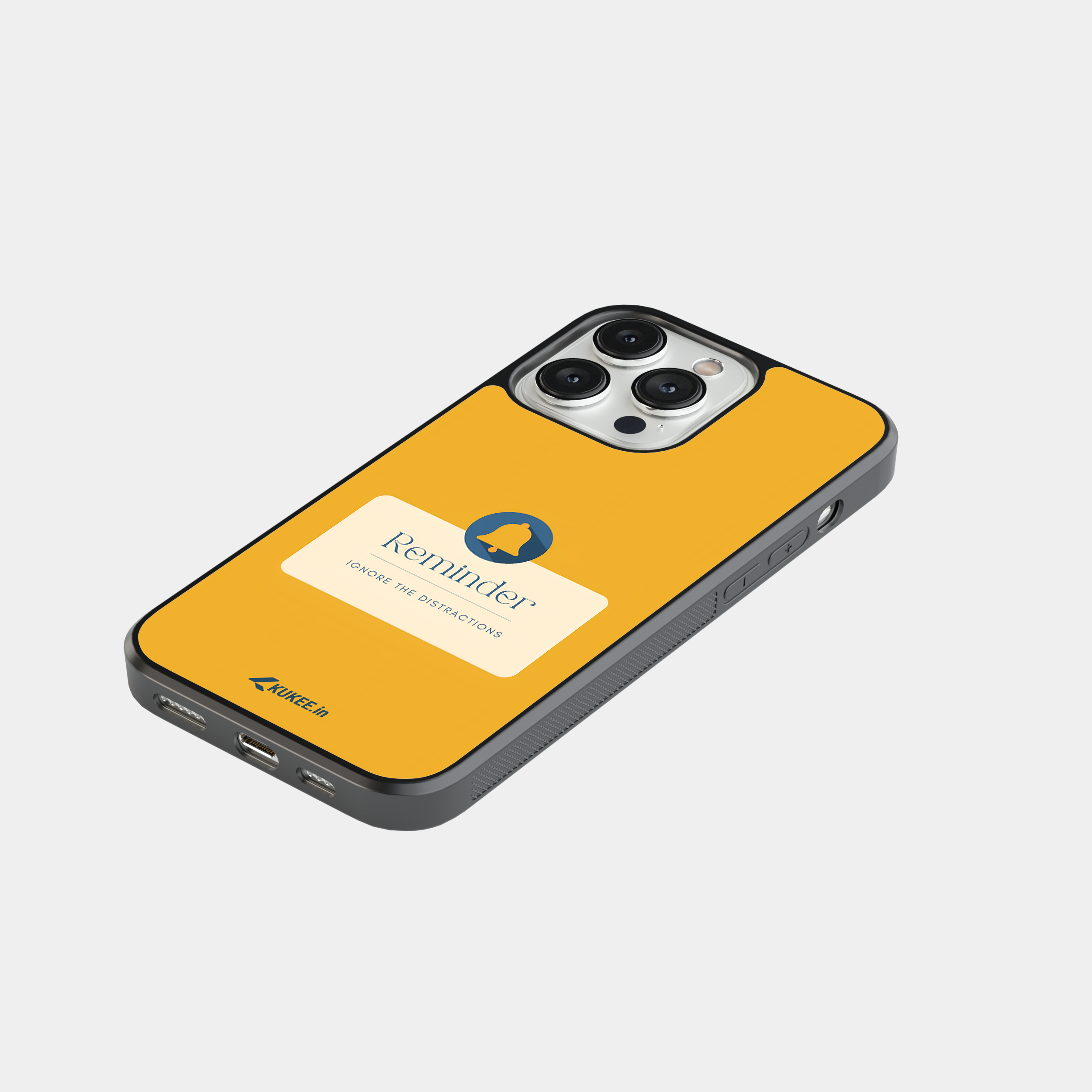 Reminder: Ignore Distractions - Motivational Quote Mobile Cover - Stay Focused Reminder