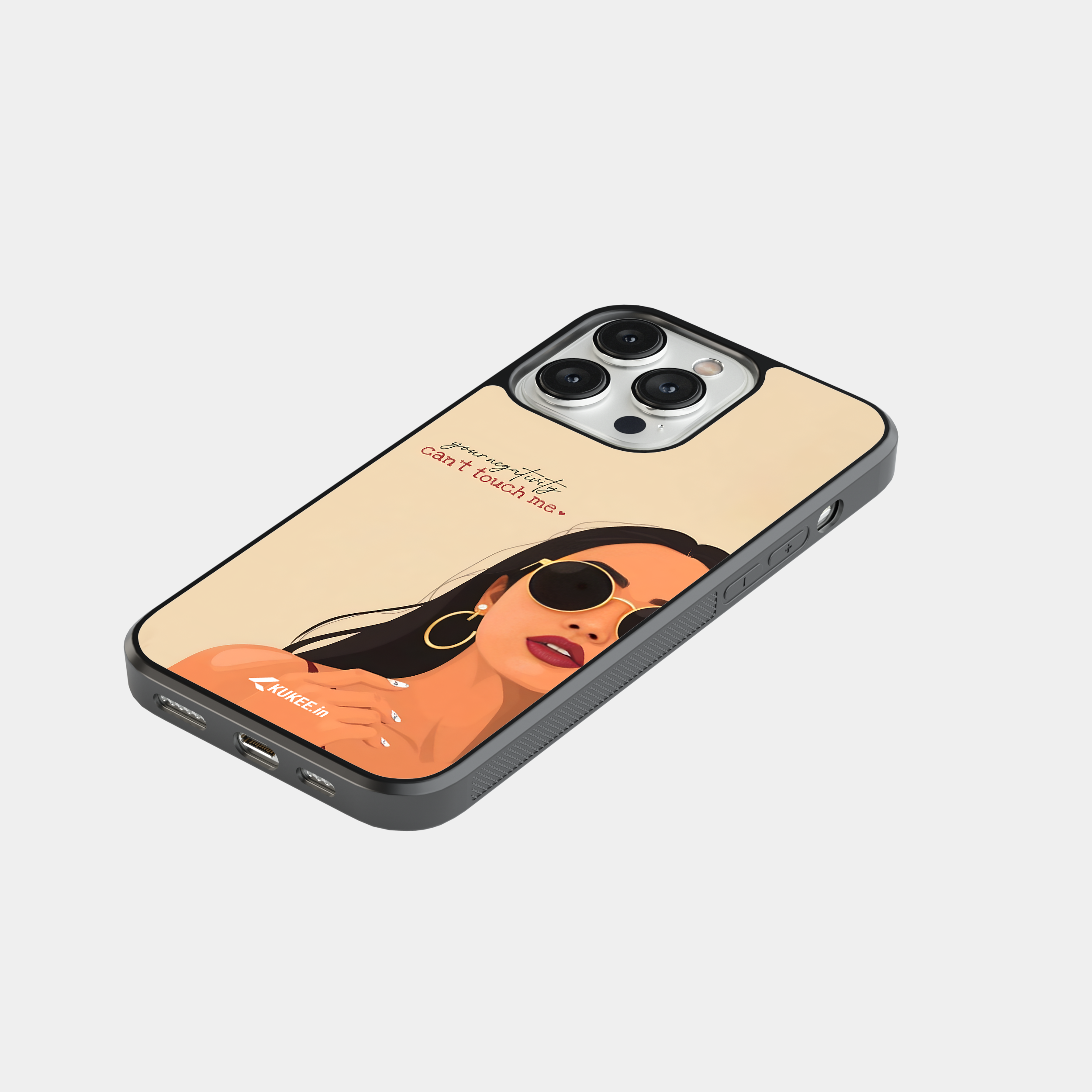 Negativity Can't Touch Me - Stylish Woman in Sunglasses | Empowering Woman