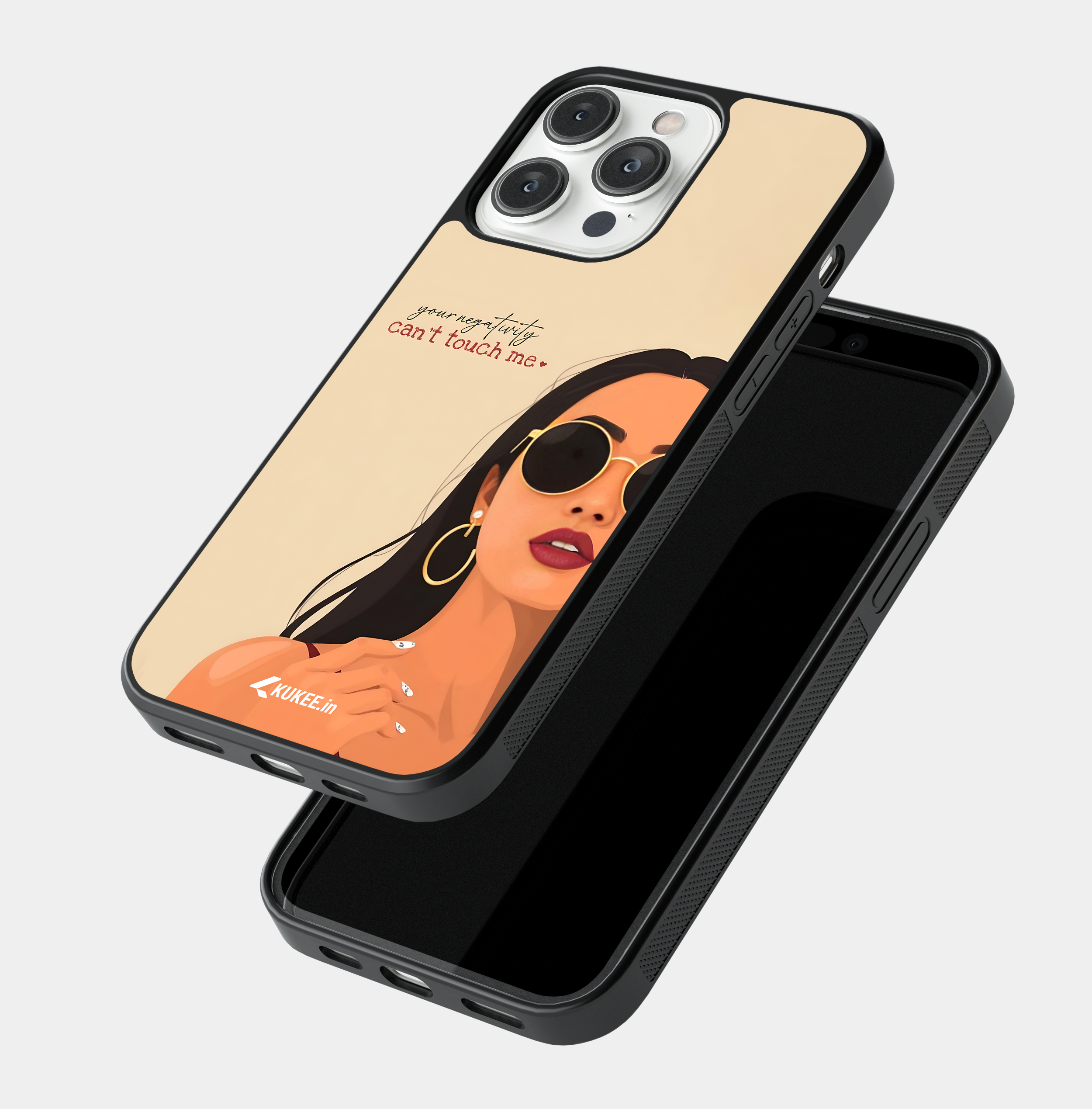 Negativity Can't Touch Me - Stylish Woman in Sunglasses | Empowering Woman