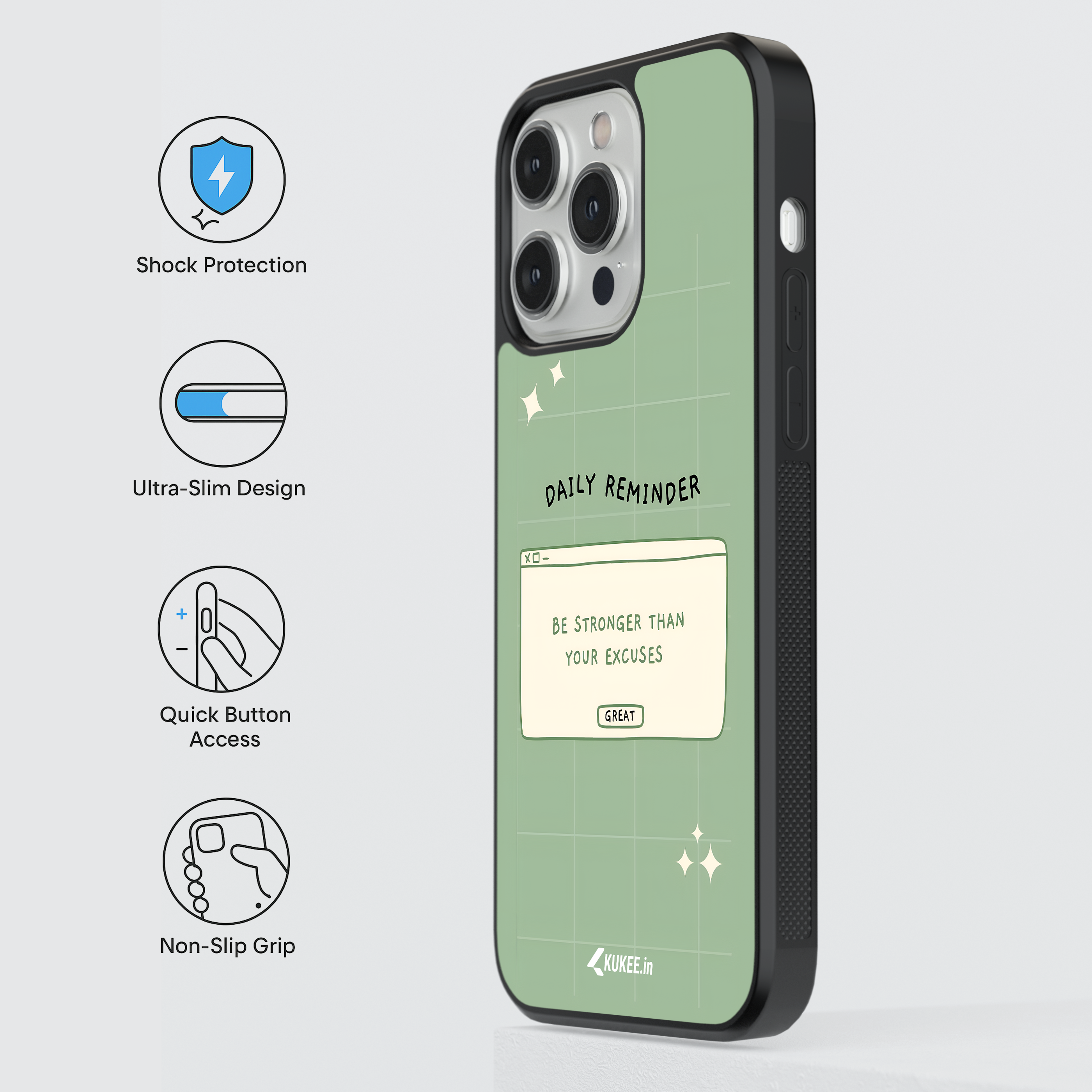 DAILY REMINDER: BE STRONGER THAN YOUR EXCUSES - Motivational Quote