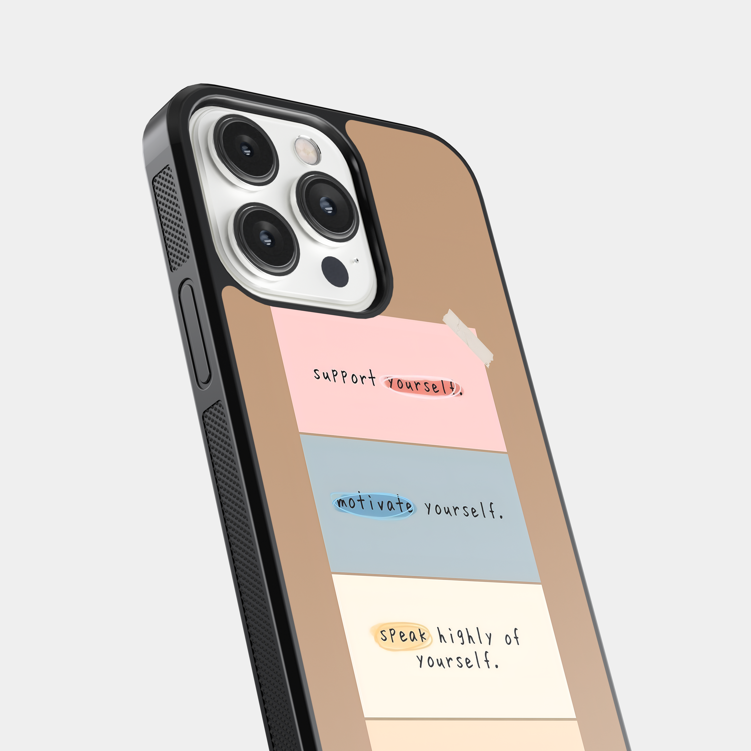 Self-Care Affirmations Mobile Case - Support Motivate Speak Pray