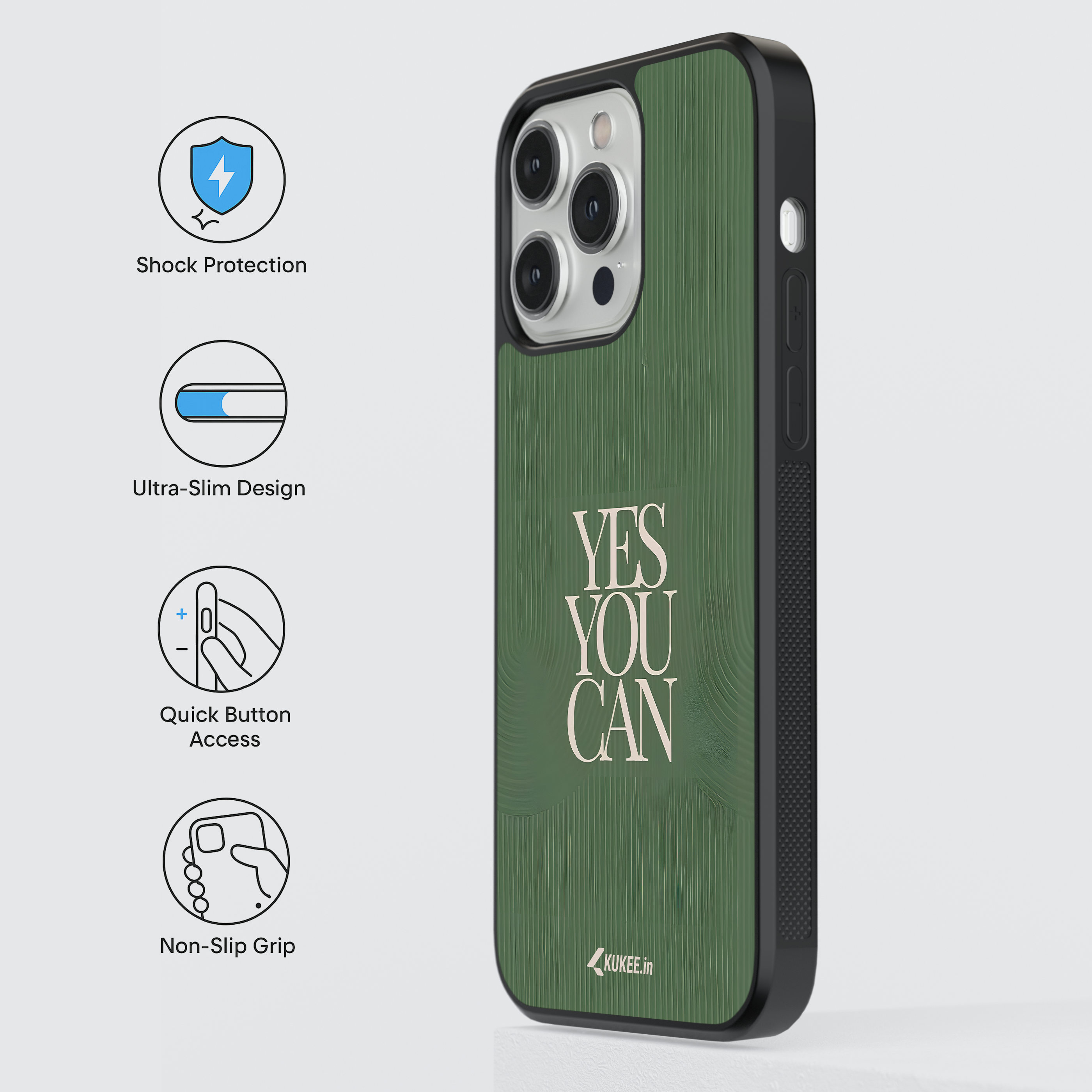 YES YOU CAN - Positive Encouragement Mobile Cover