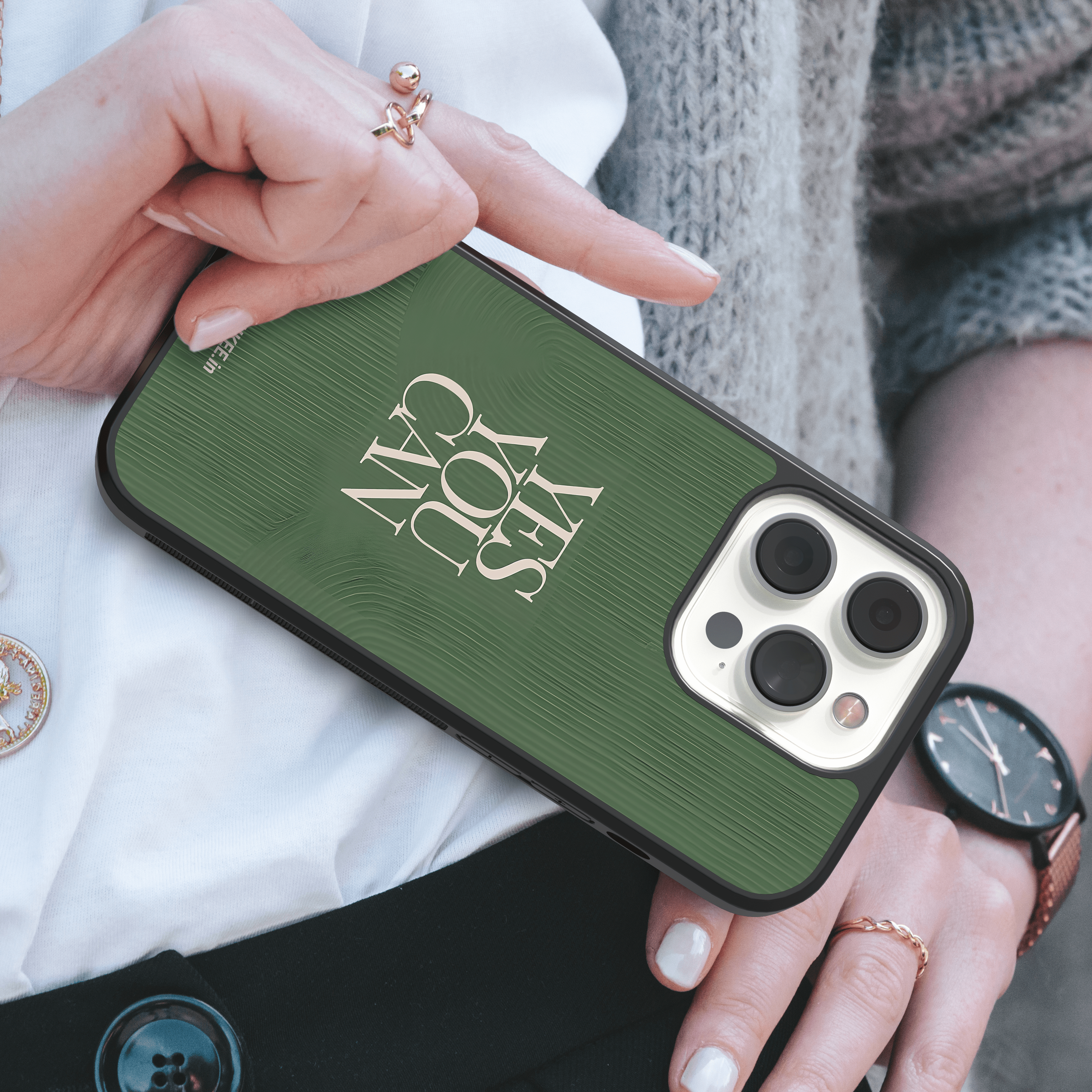 YES YOU CAN - Positive Encouragement Mobile Cover