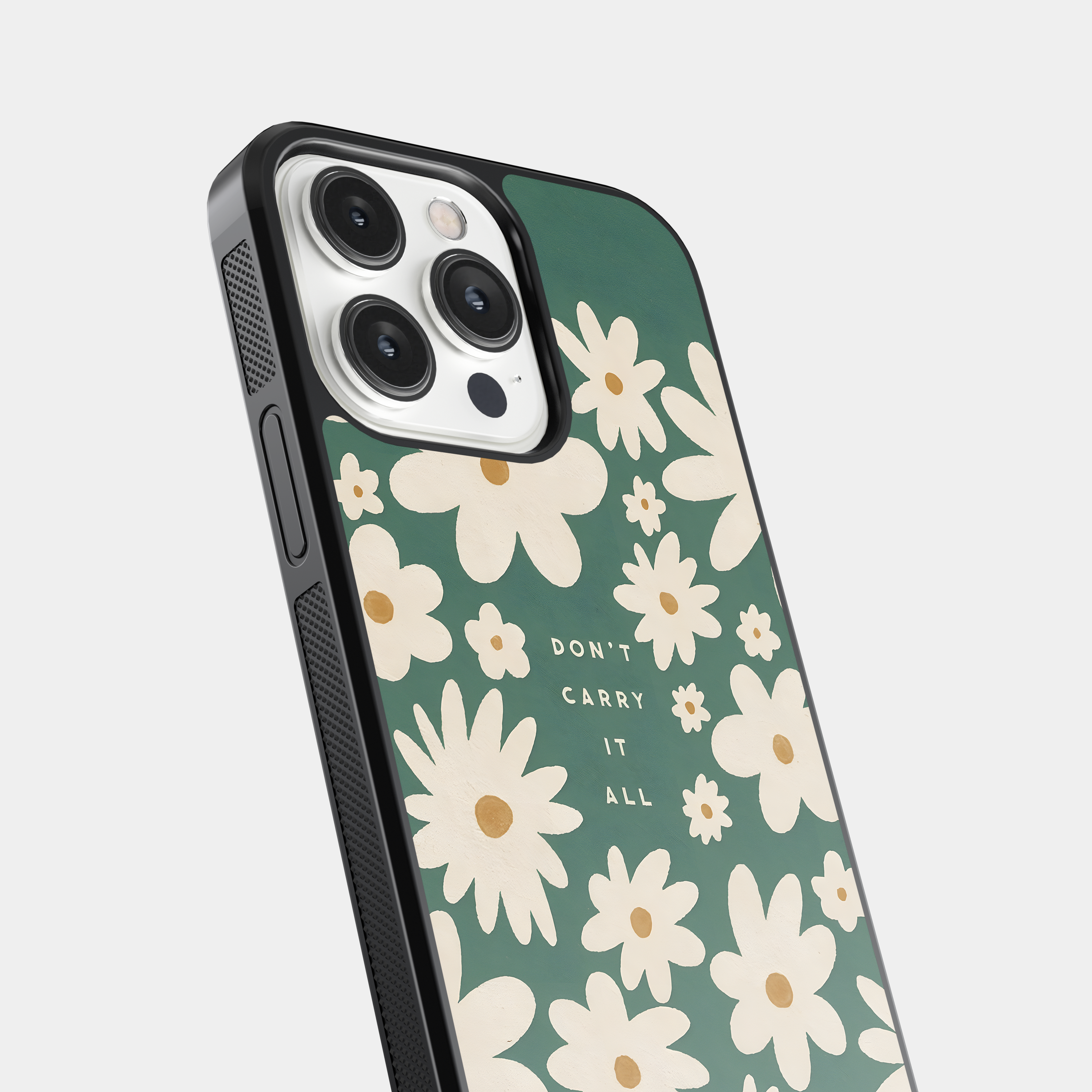 DON'T CARRY IT ALL - Inspirational Floral Reminder