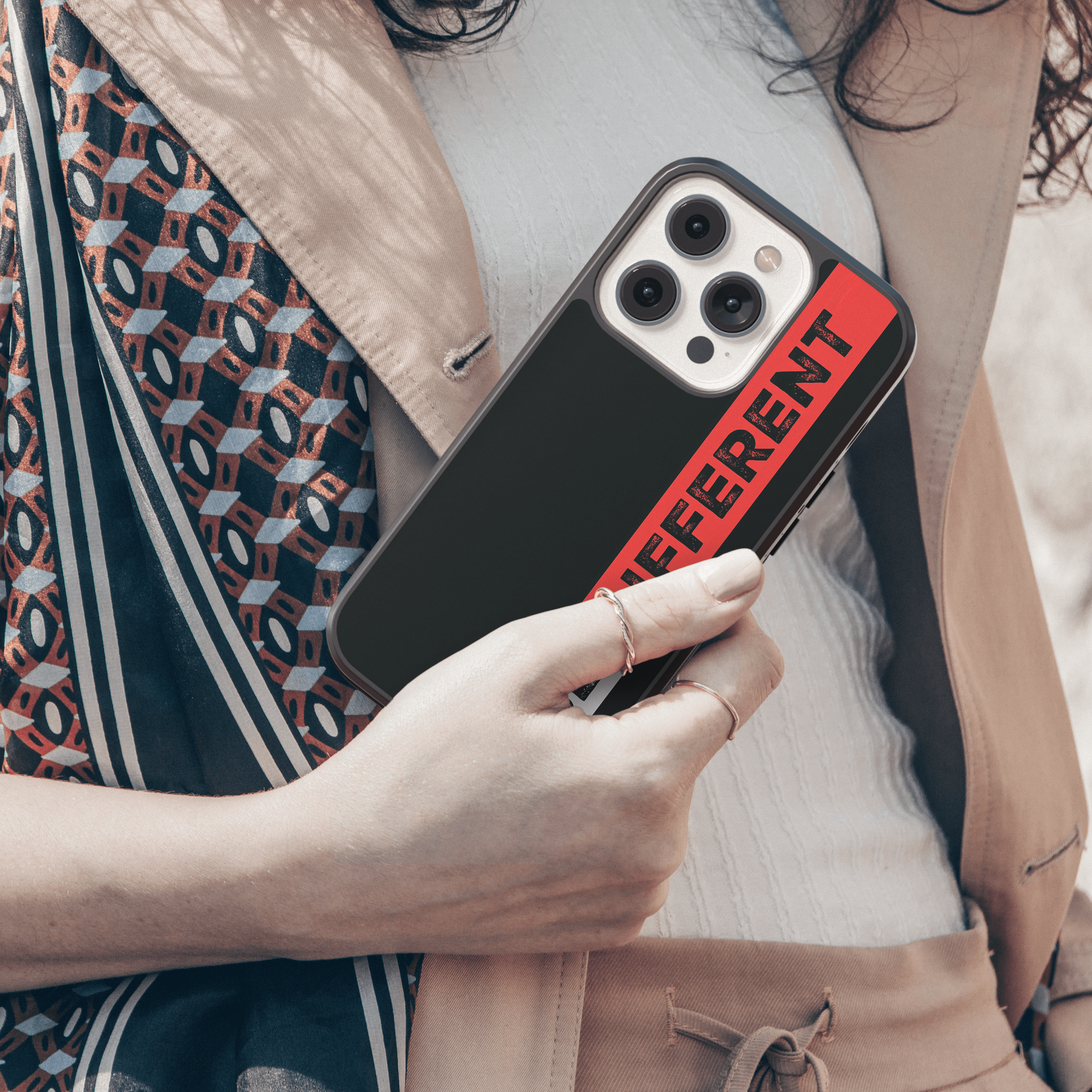 BE DIFFERENT - Inspirational Mobile Cover - Embrace Your Uniqueness