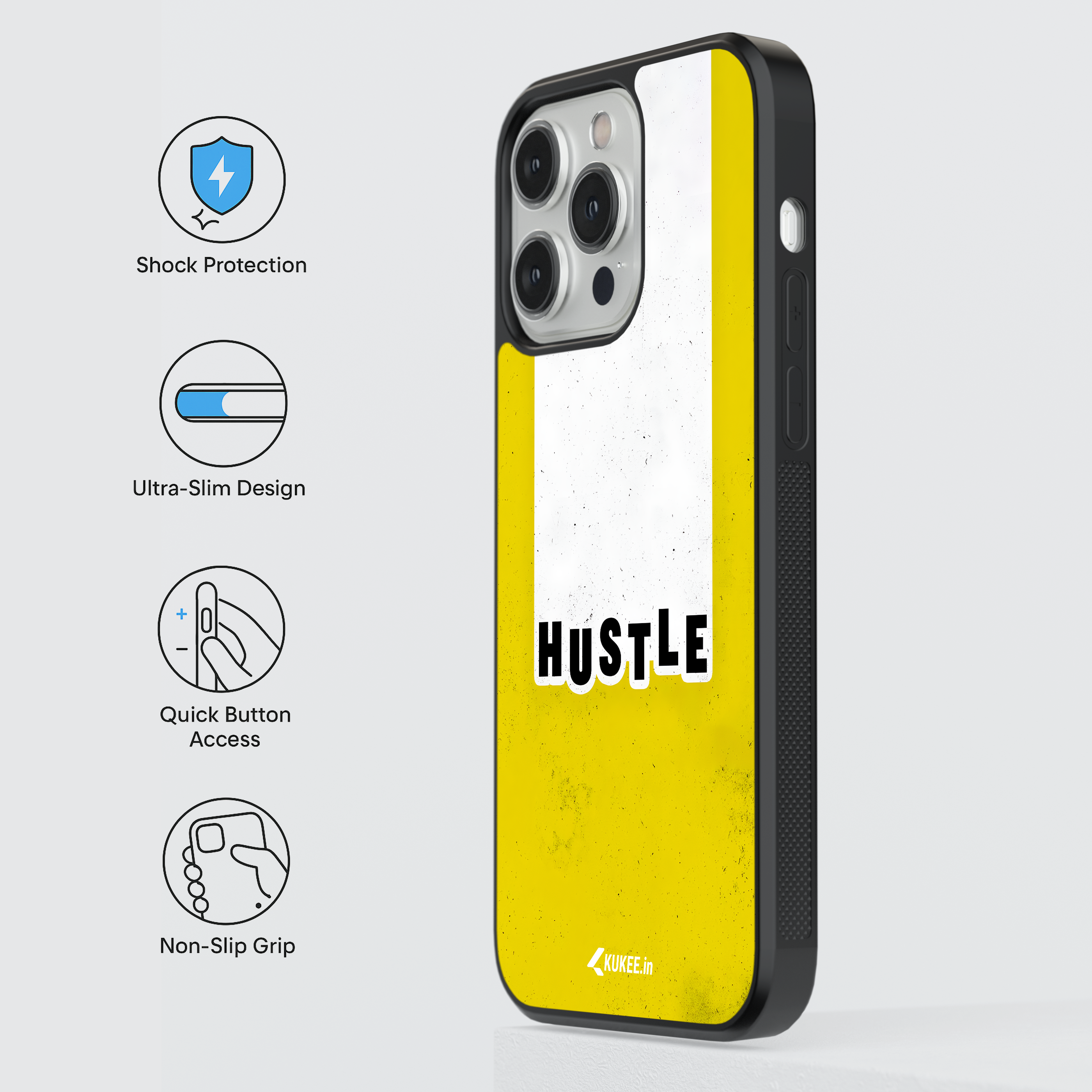 HUSTLE - Productivity Mobile Cover - Get Things Done