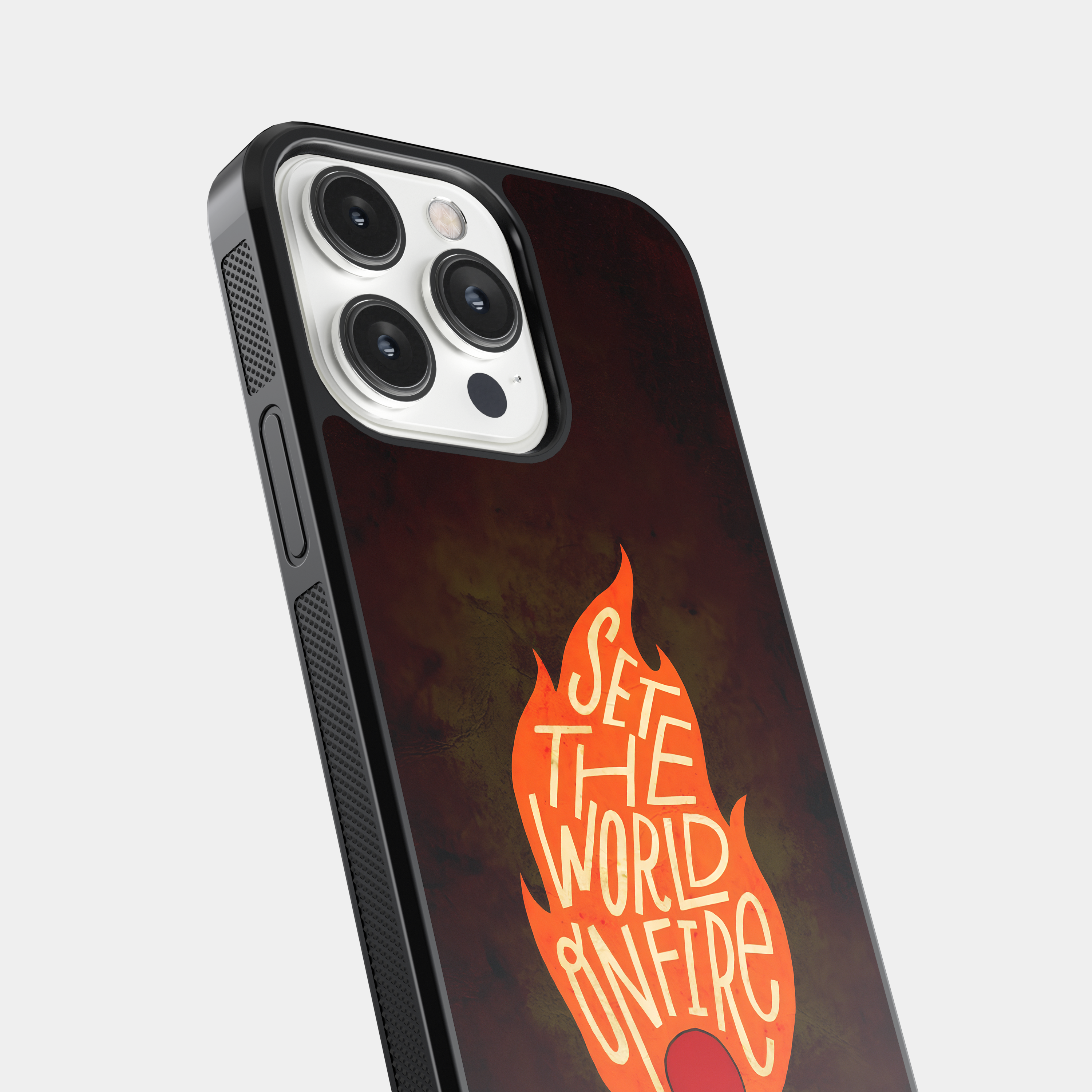 Set The World On Fire - Ignite Your Passion Mobile Cover