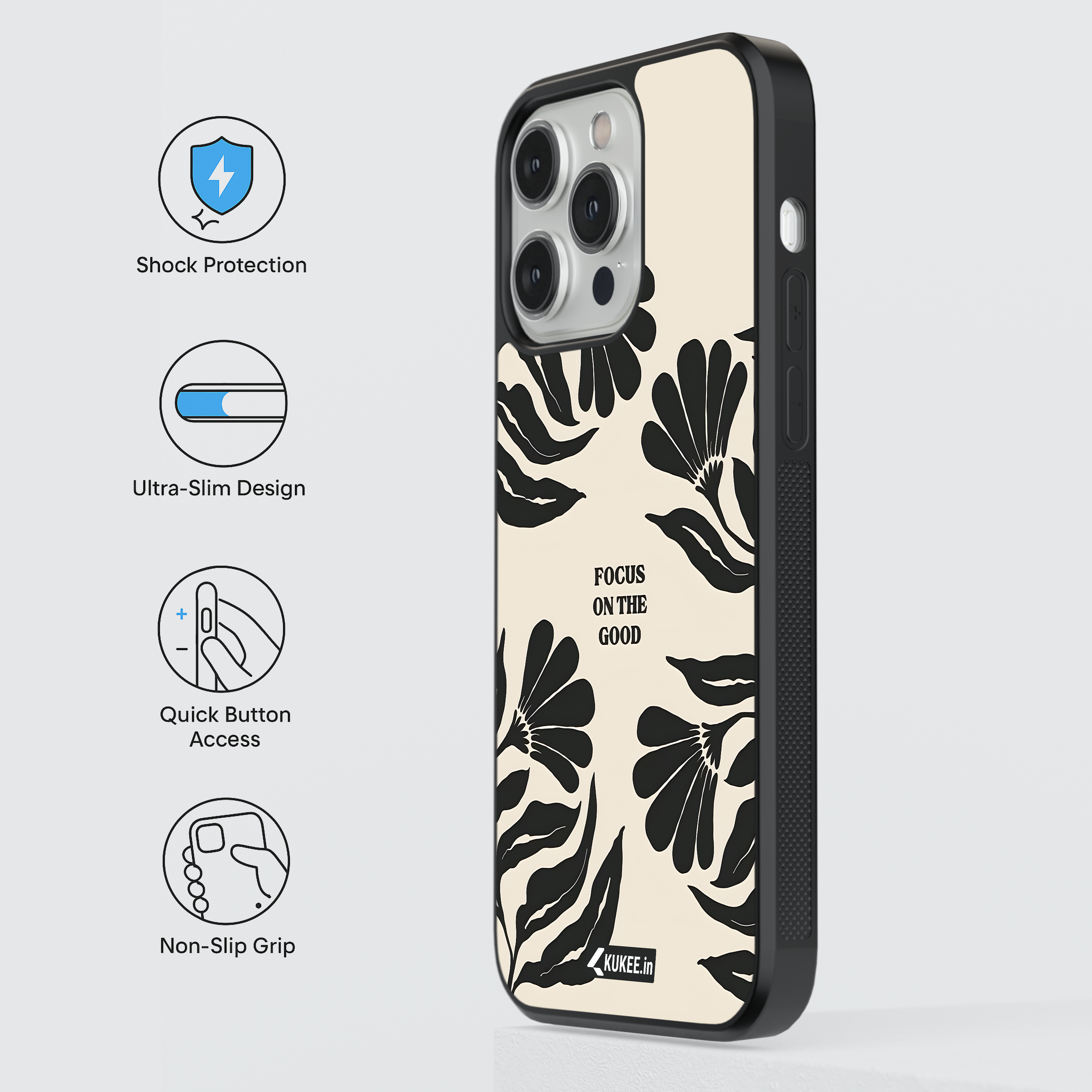 Focus on the Good - Positive Affirmation Mobile Cover