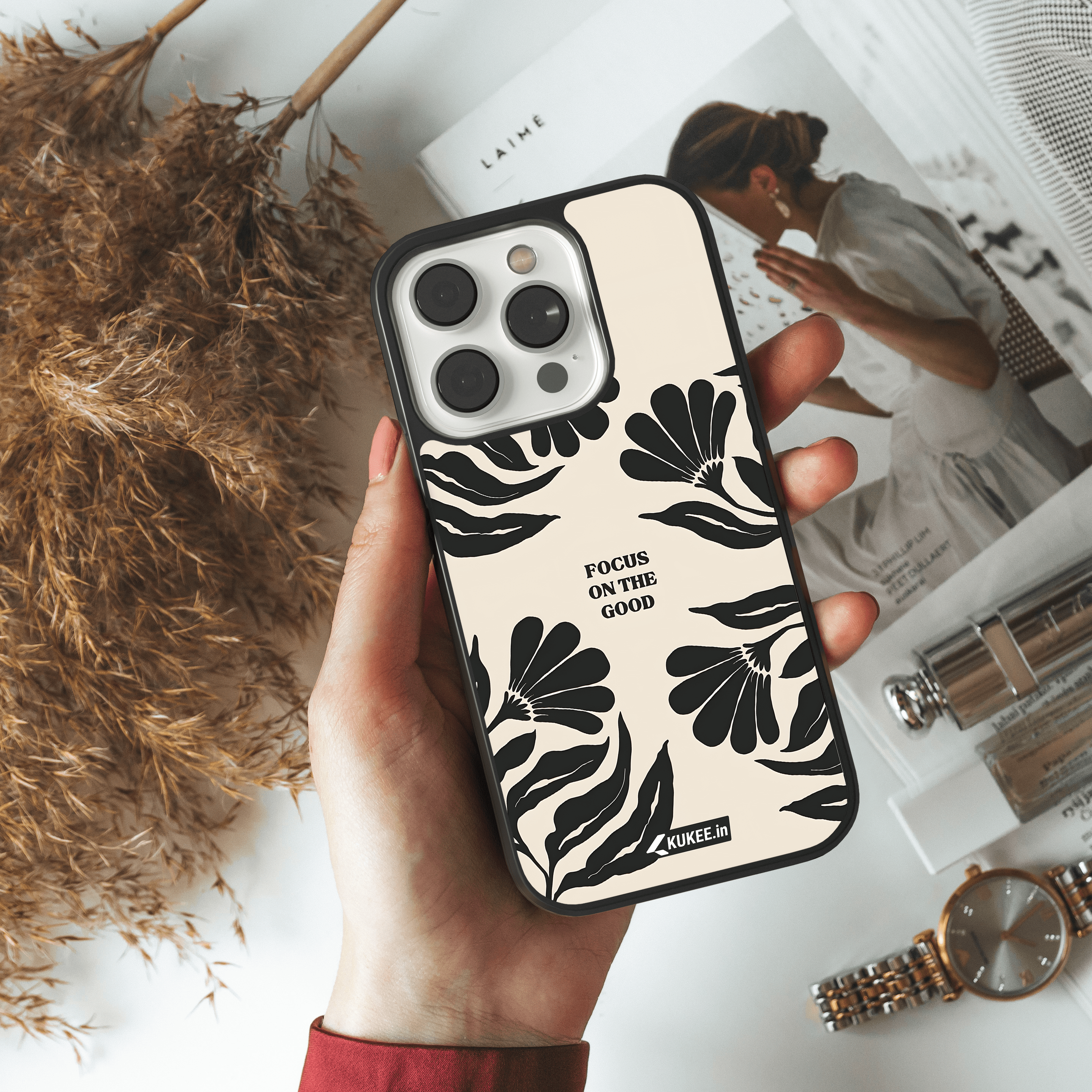 Focus on the Good - Positive Affirmation Mobile Cover