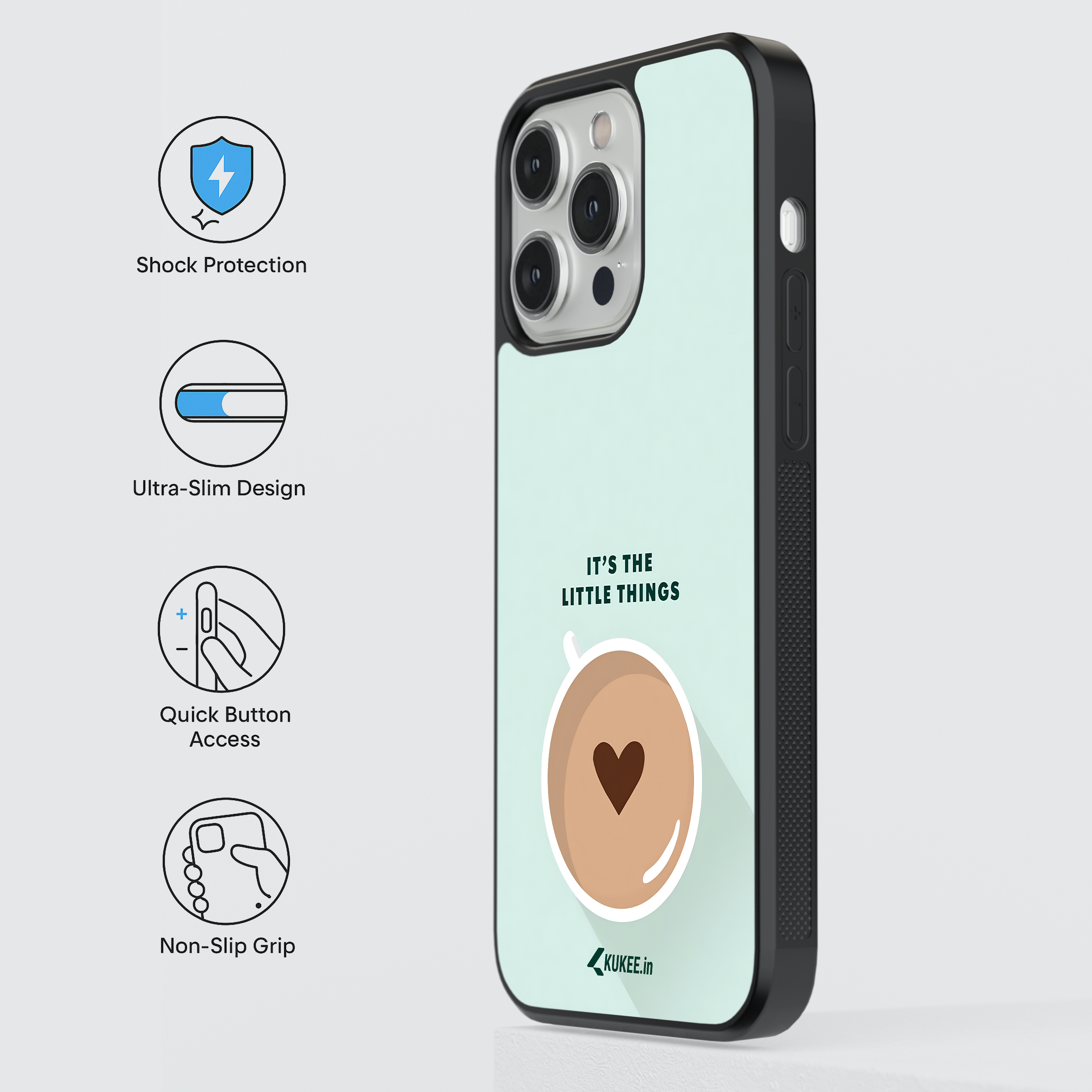 IT'S THE LITTLE THINGS - Coffee Cup with Heart