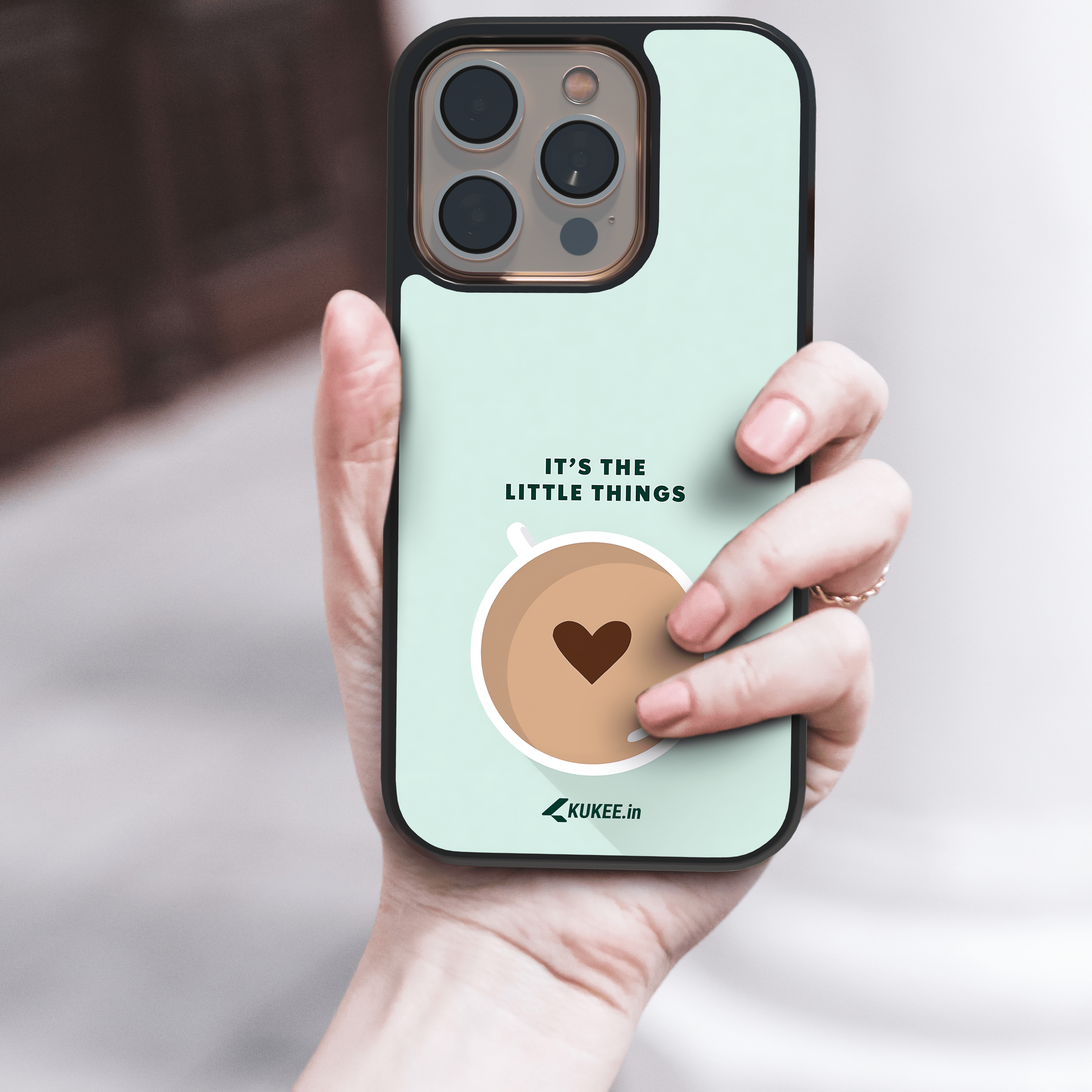 IT'S THE LITTLE THINGS - Coffee Cup with Heart