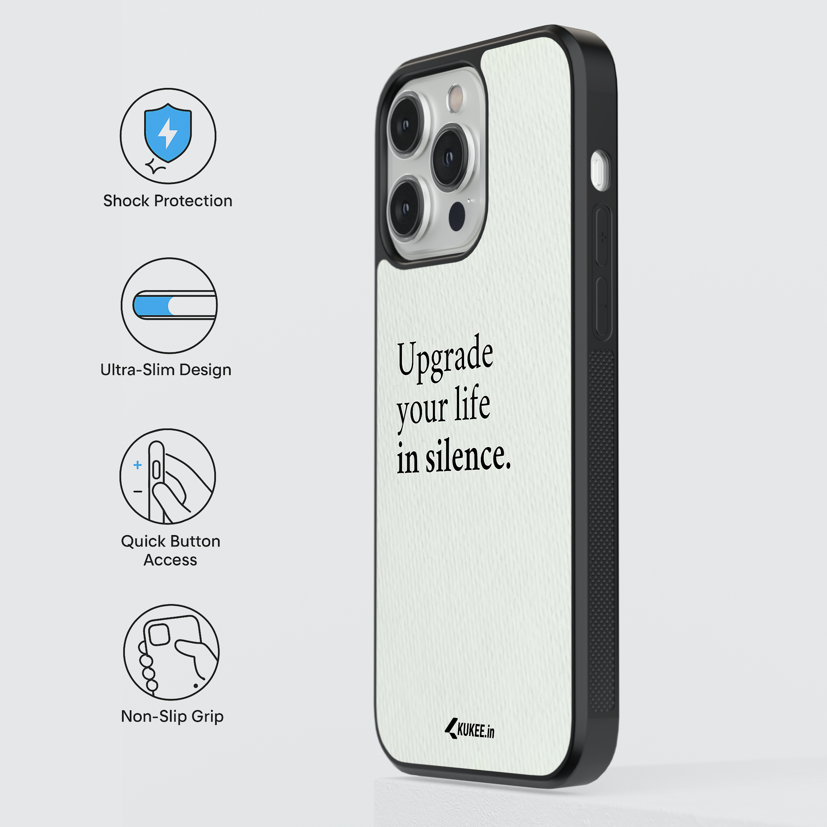 Upgrade your life in silence - Focus and Growth | Inspirational Quote