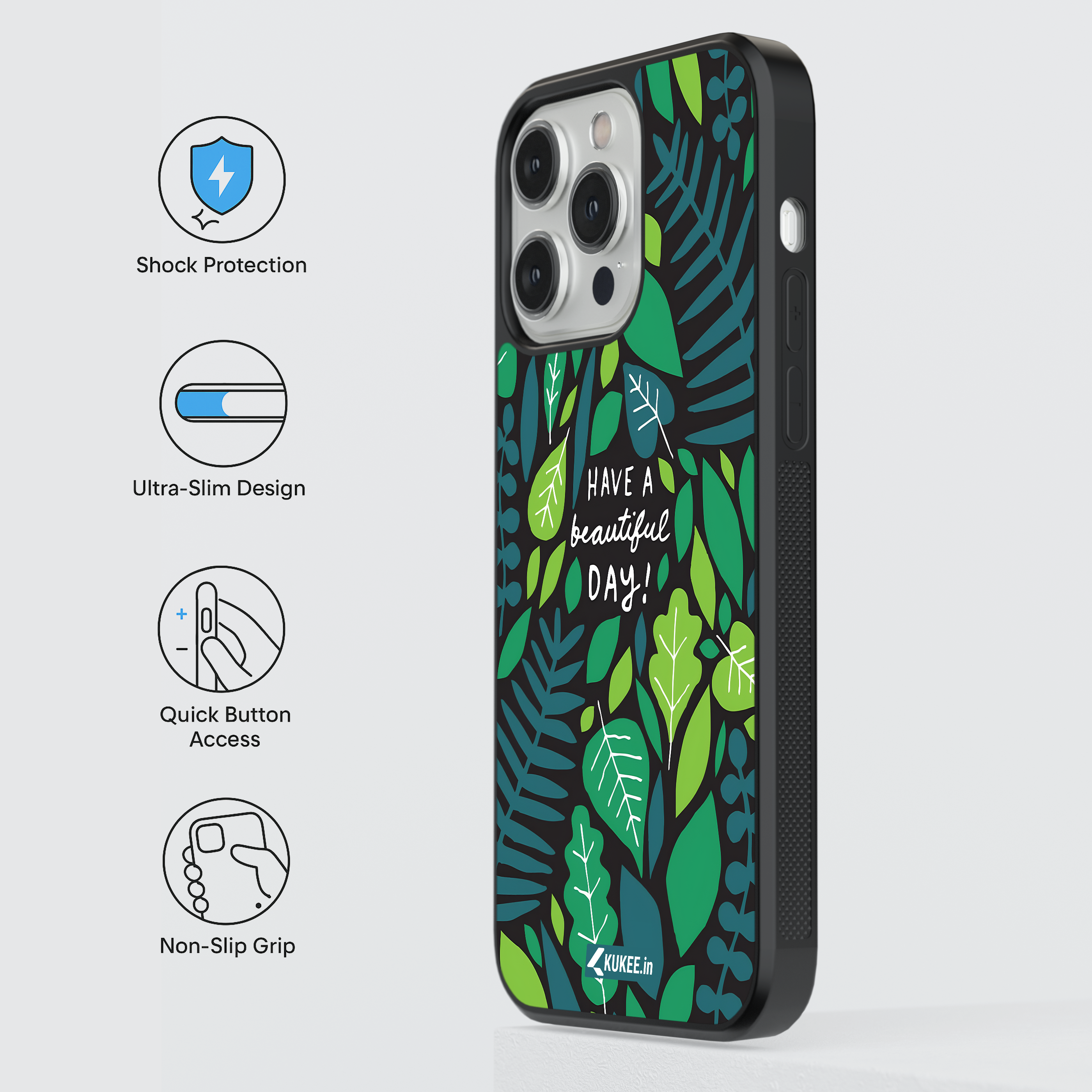 HAVE A beautiful DAY! - Cheerful Nature Mobile Cover - Good Vibes Quote