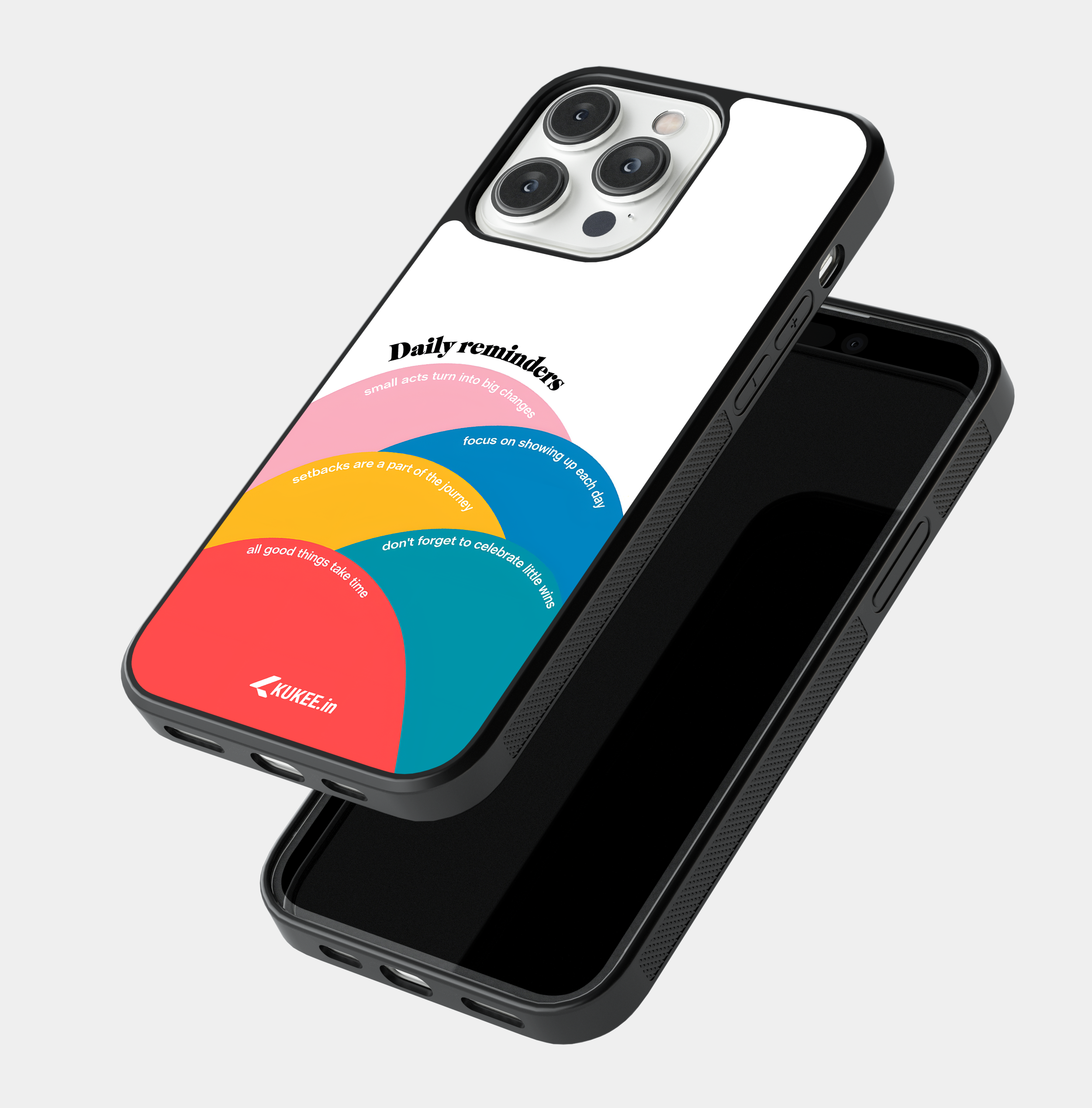 Colorful Daily Reminders Mobile Case - Small Acts Big Changes