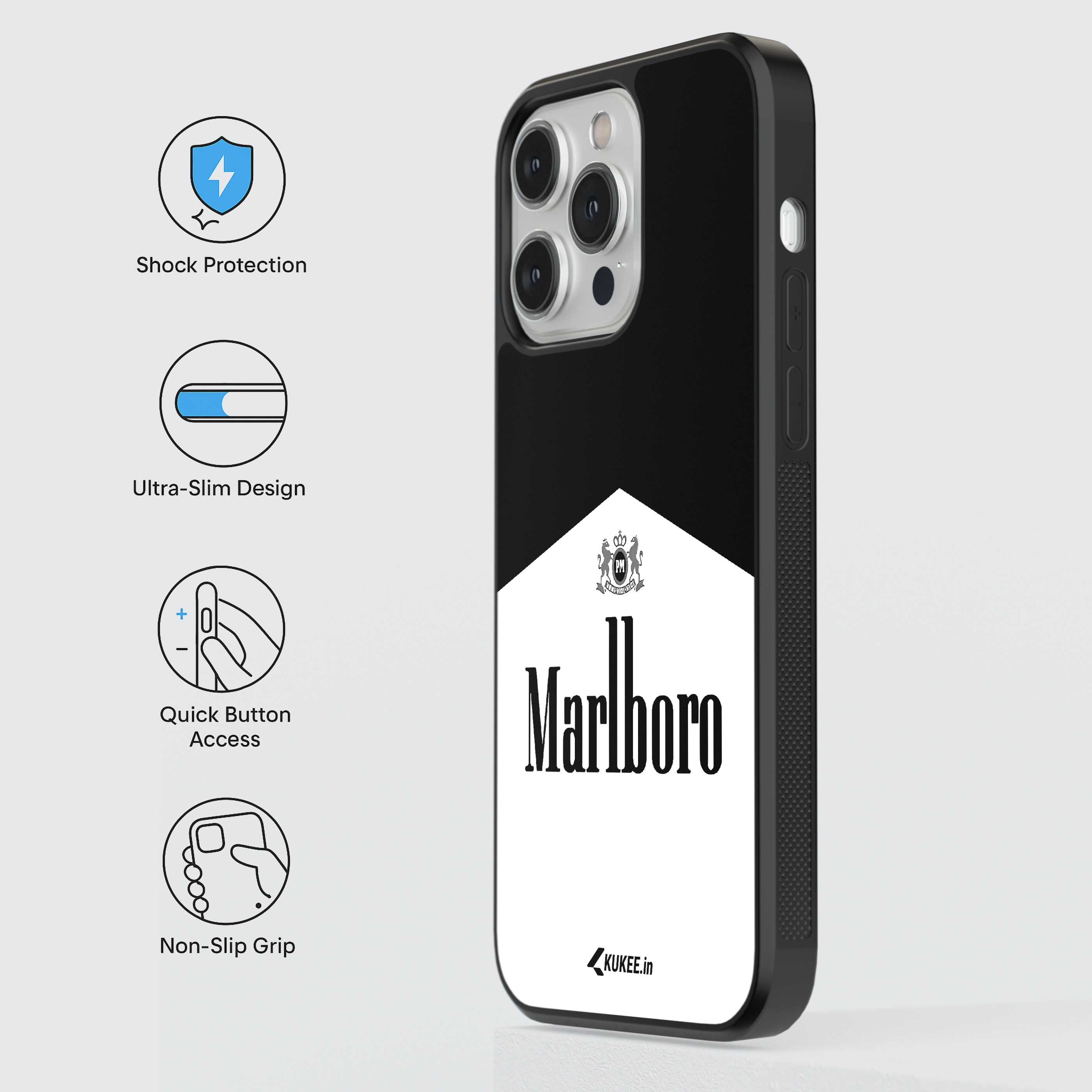 Marlboro Mobile Case - Classic Cigarette Brand Design