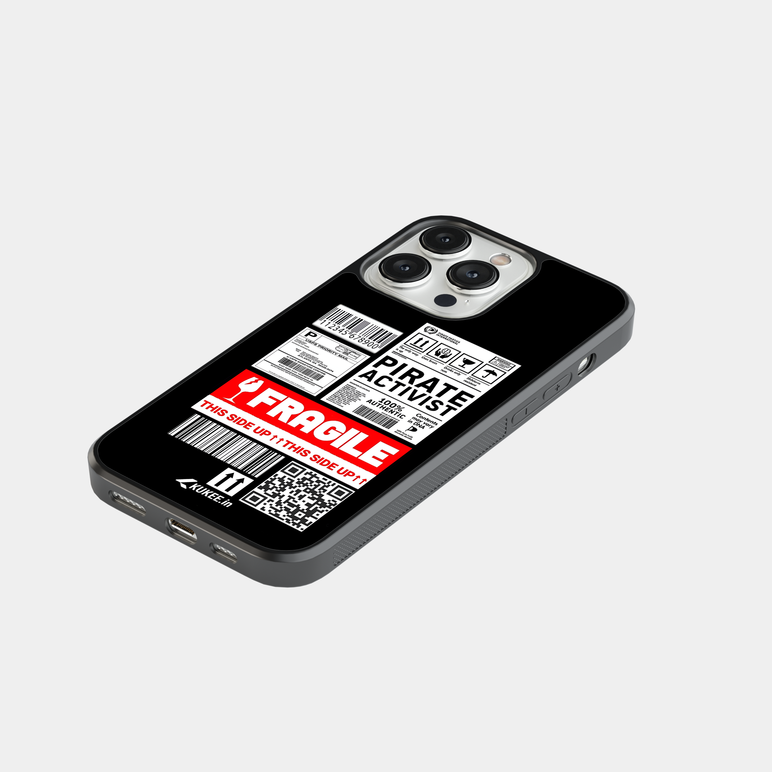 Humorous Protest Mobile Cover - Pirate Activist Slogan