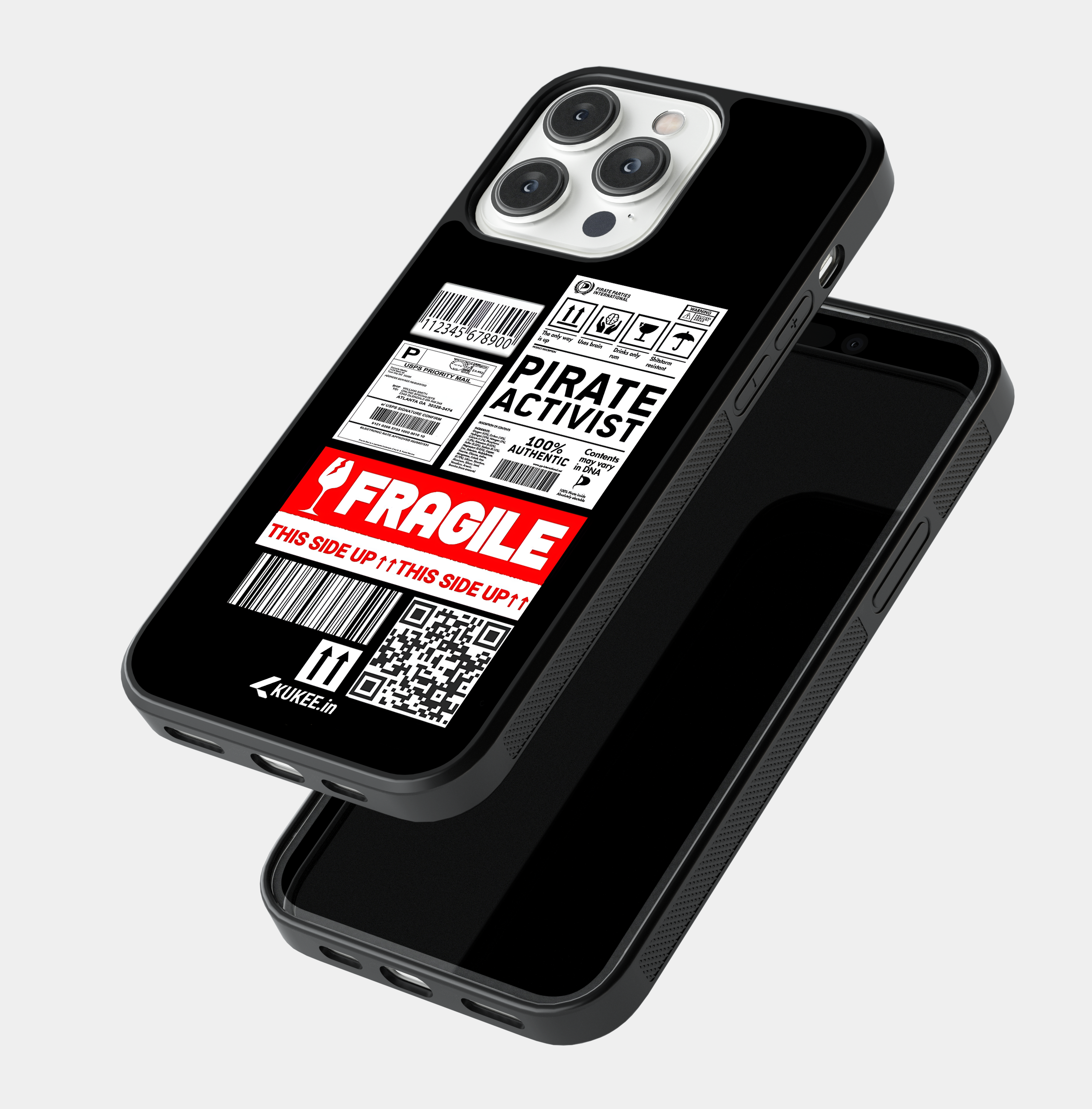 Humorous Protest Mobile Cover - Pirate Activist Slogan
