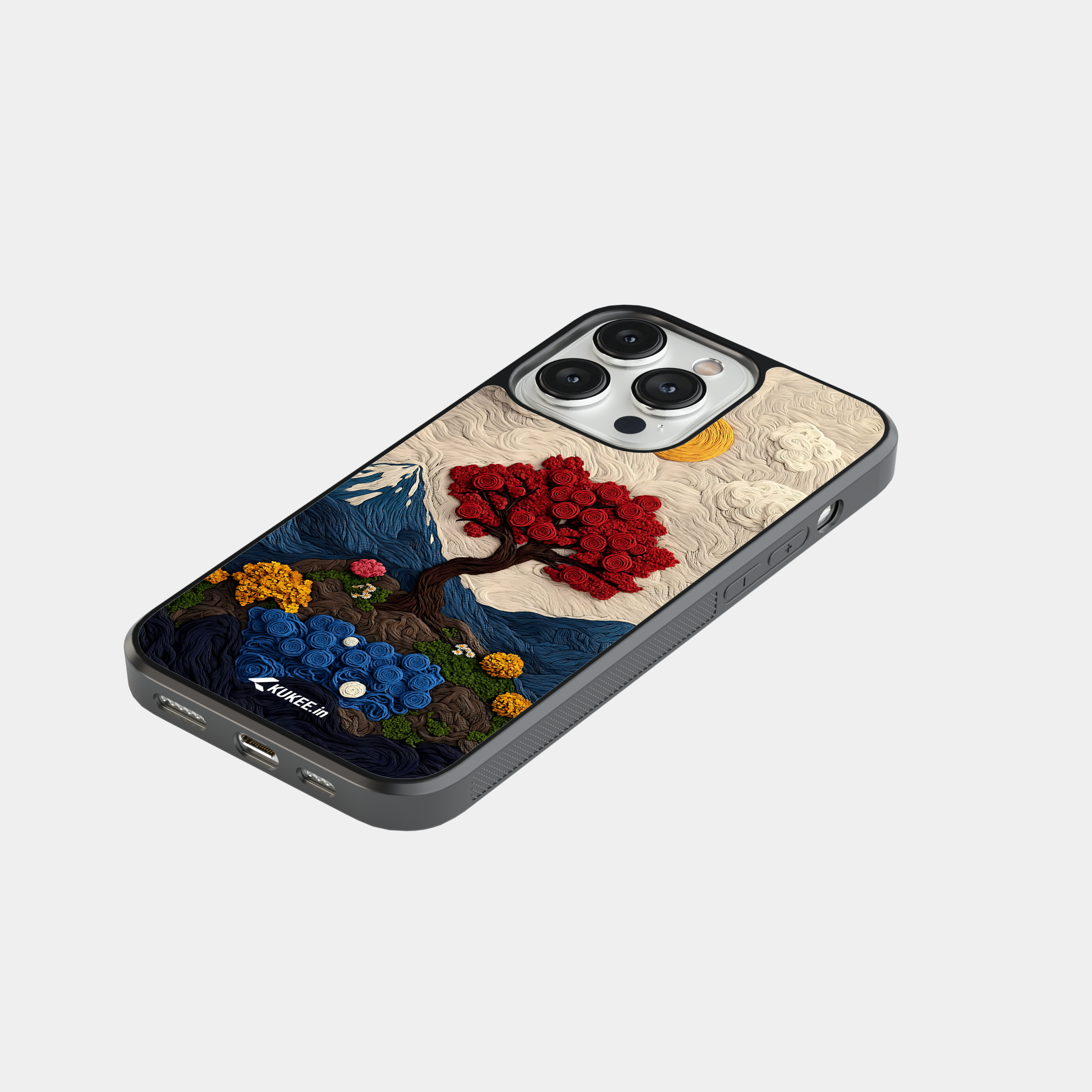 Unique Nature Scene Mobile Cover - Colorful Mountain View