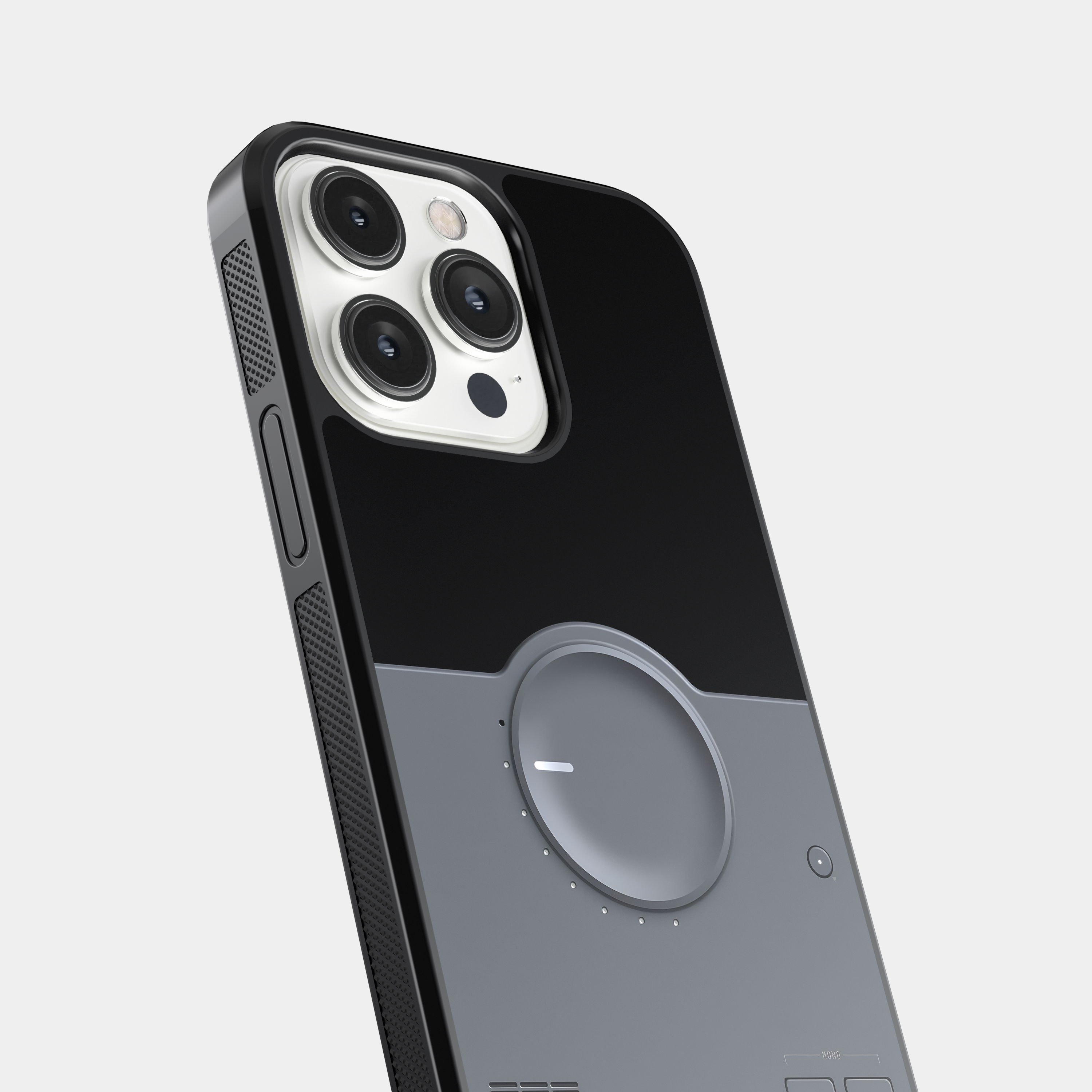 Modern Audio Equipment Mobile Cover - Simple Knob Control