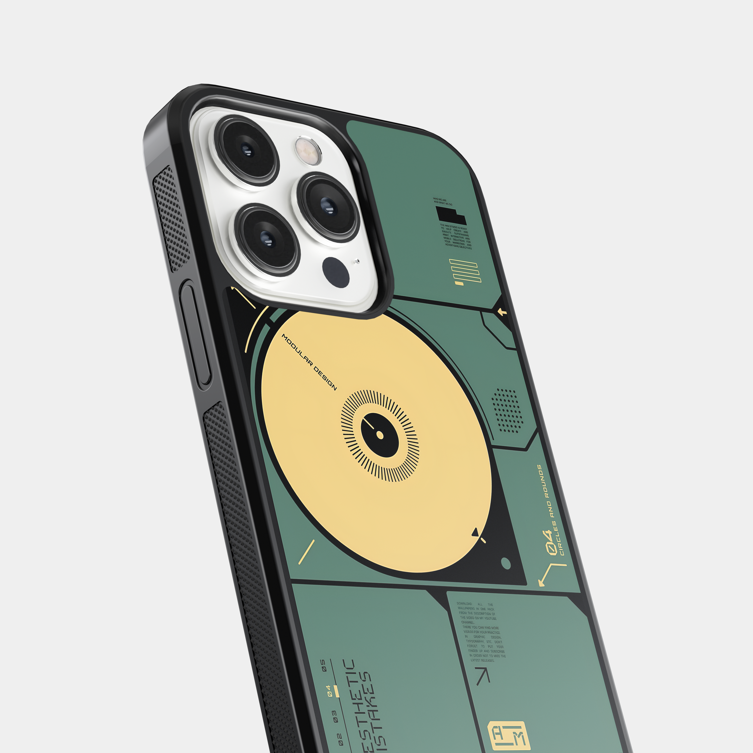 Cyberpunk Aesthetic Mobile Cover - Unique Graphic Art