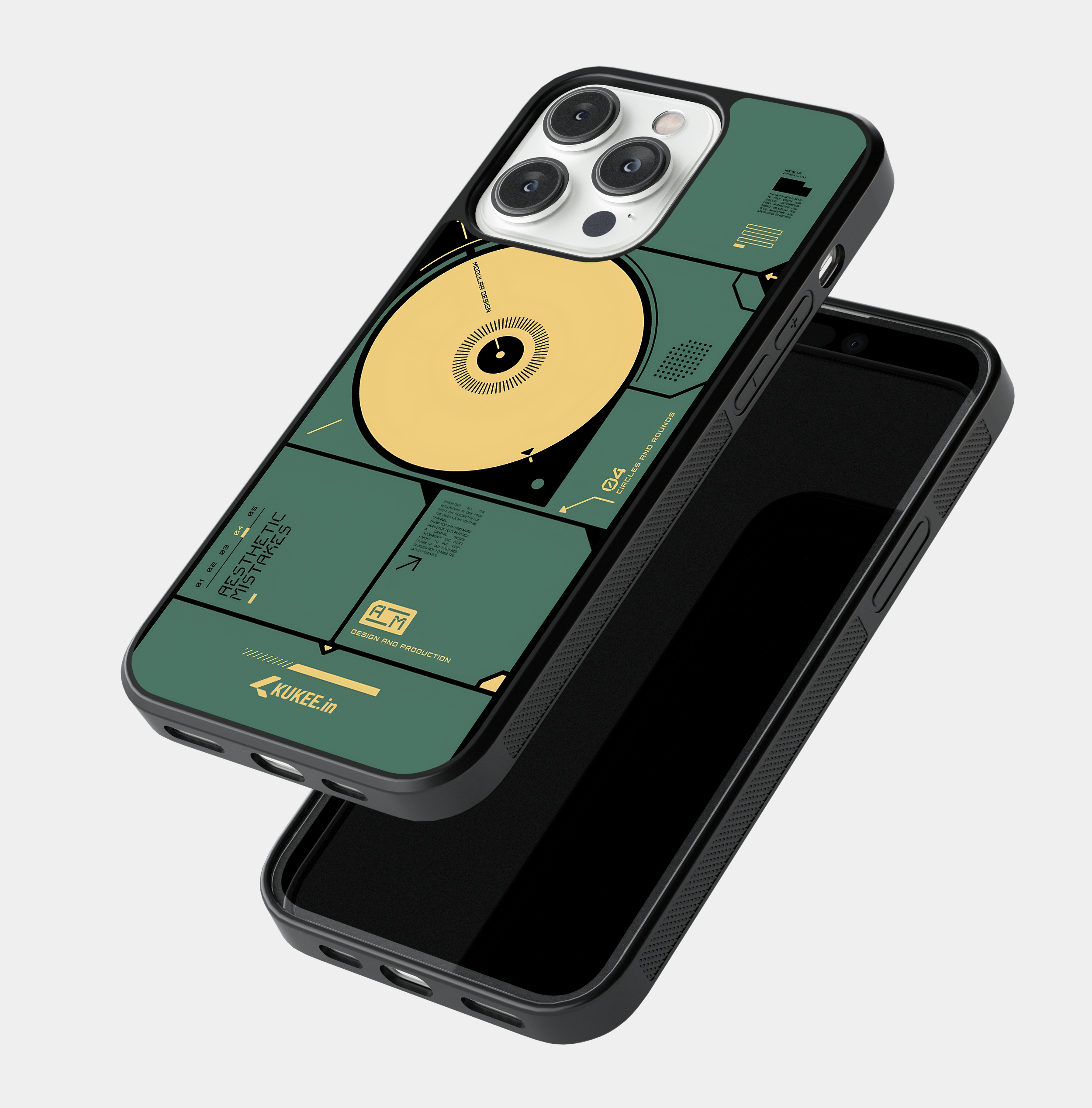 Cyberpunk Aesthetic Mobile Cover - Unique Graphic Art