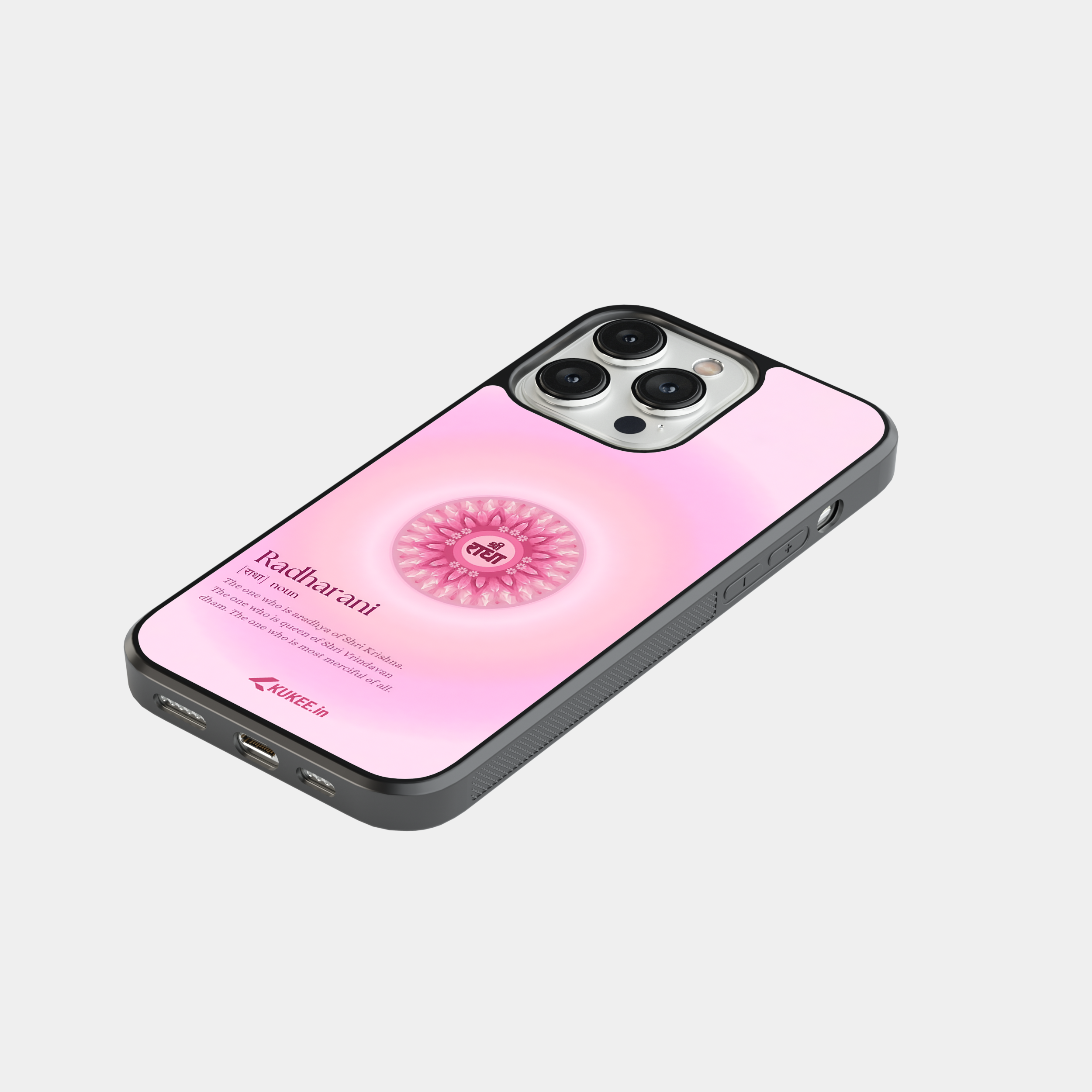 Radharani Mandala Mobile Case - Hindu Goddess Spiritual Art