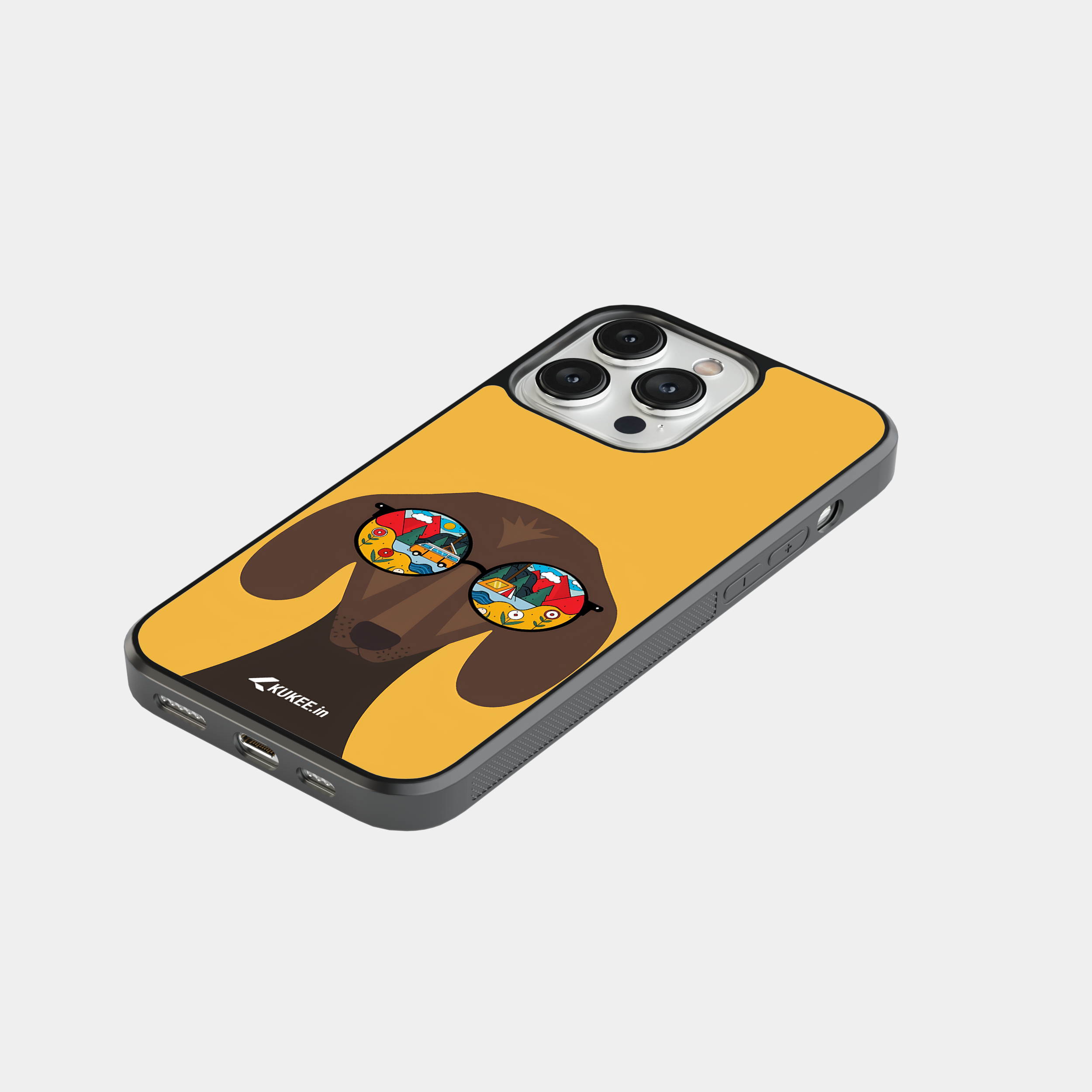 Funny Dog Camper Mobile Cover - Travel Vibes Animal Art