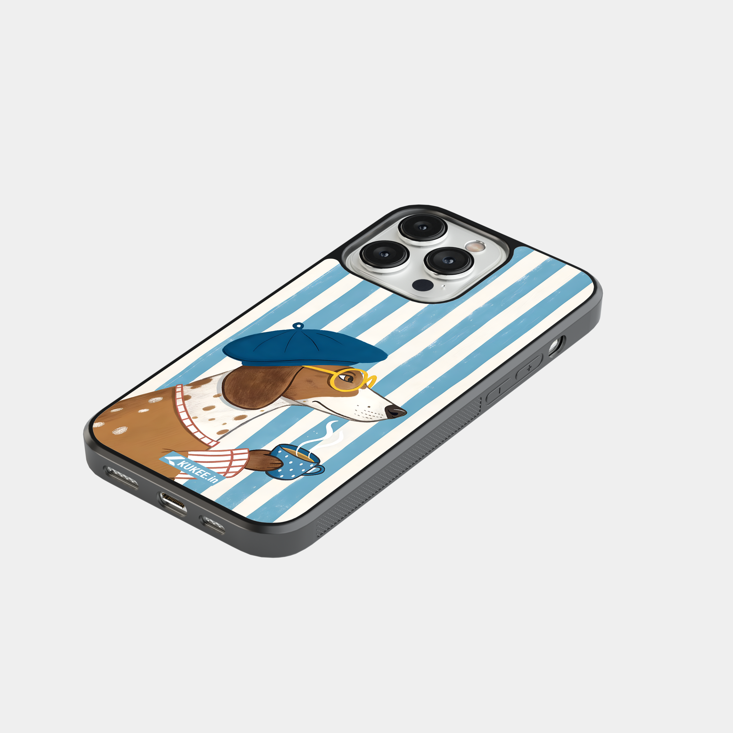 Funny Stylish Dog Mobile Cover - Intellectual Pet Art