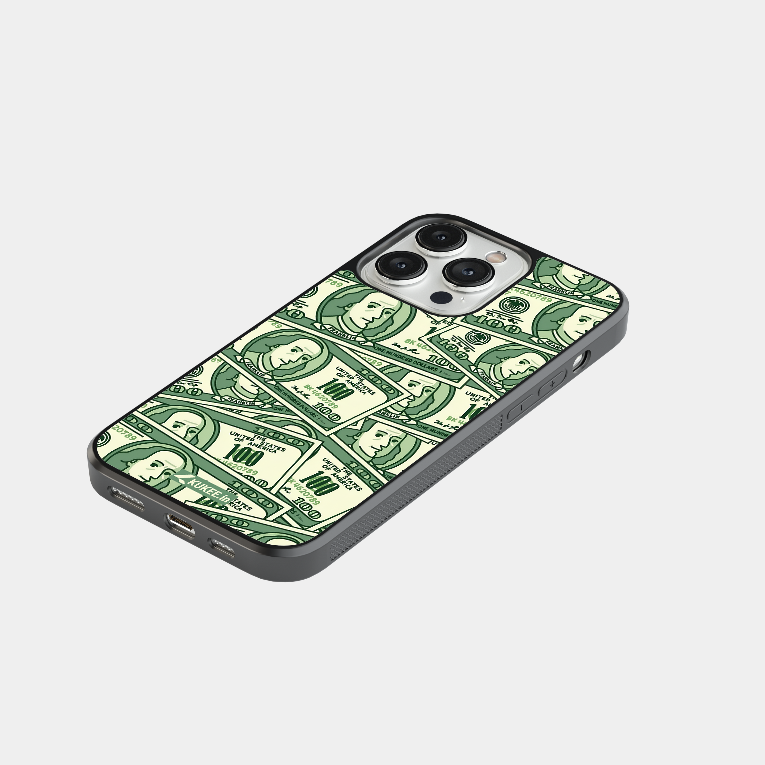 Wealth and Abundance Mobile Cover - Playful Money Dollar Bills