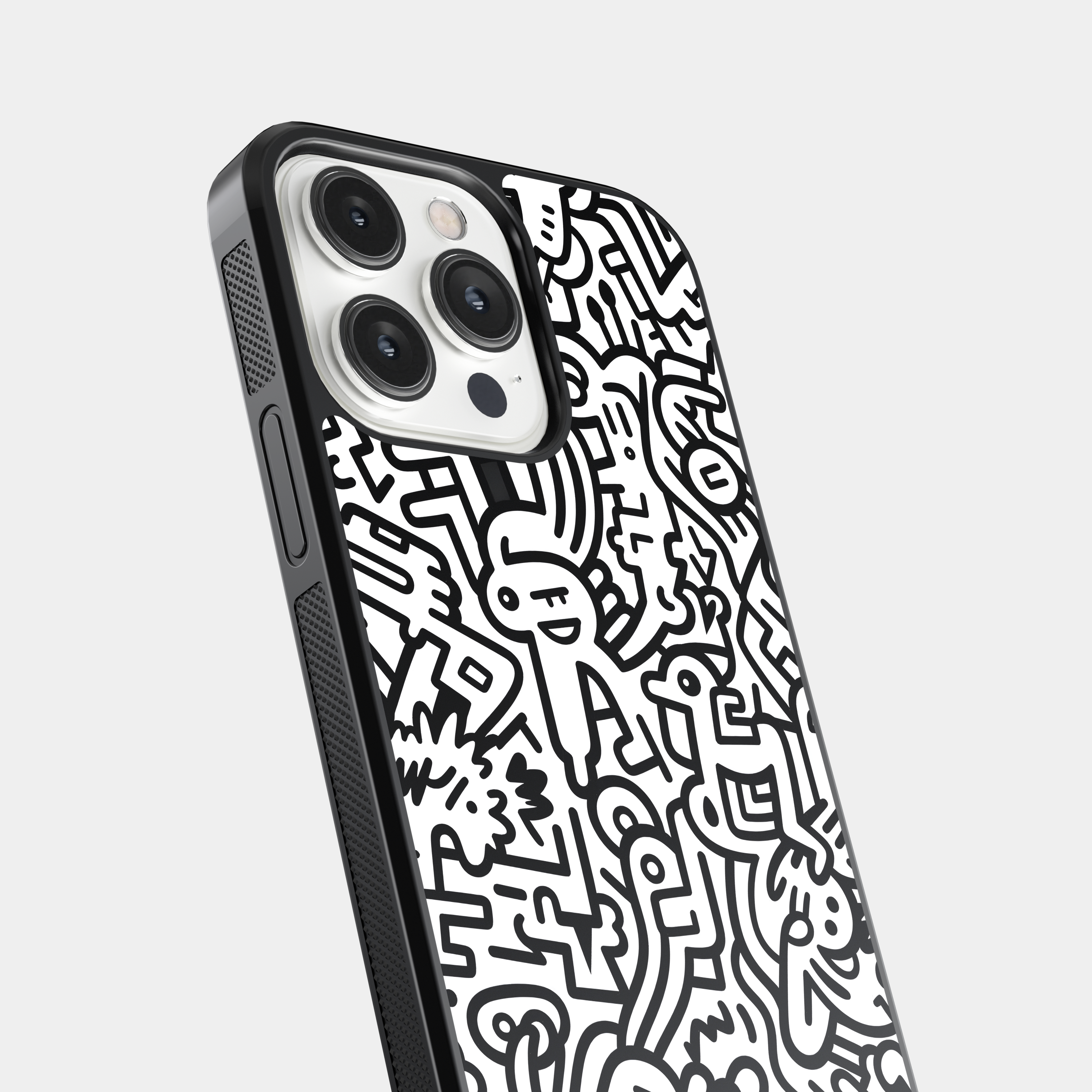Funky Doodle Mobile Cover - Urban Art Design