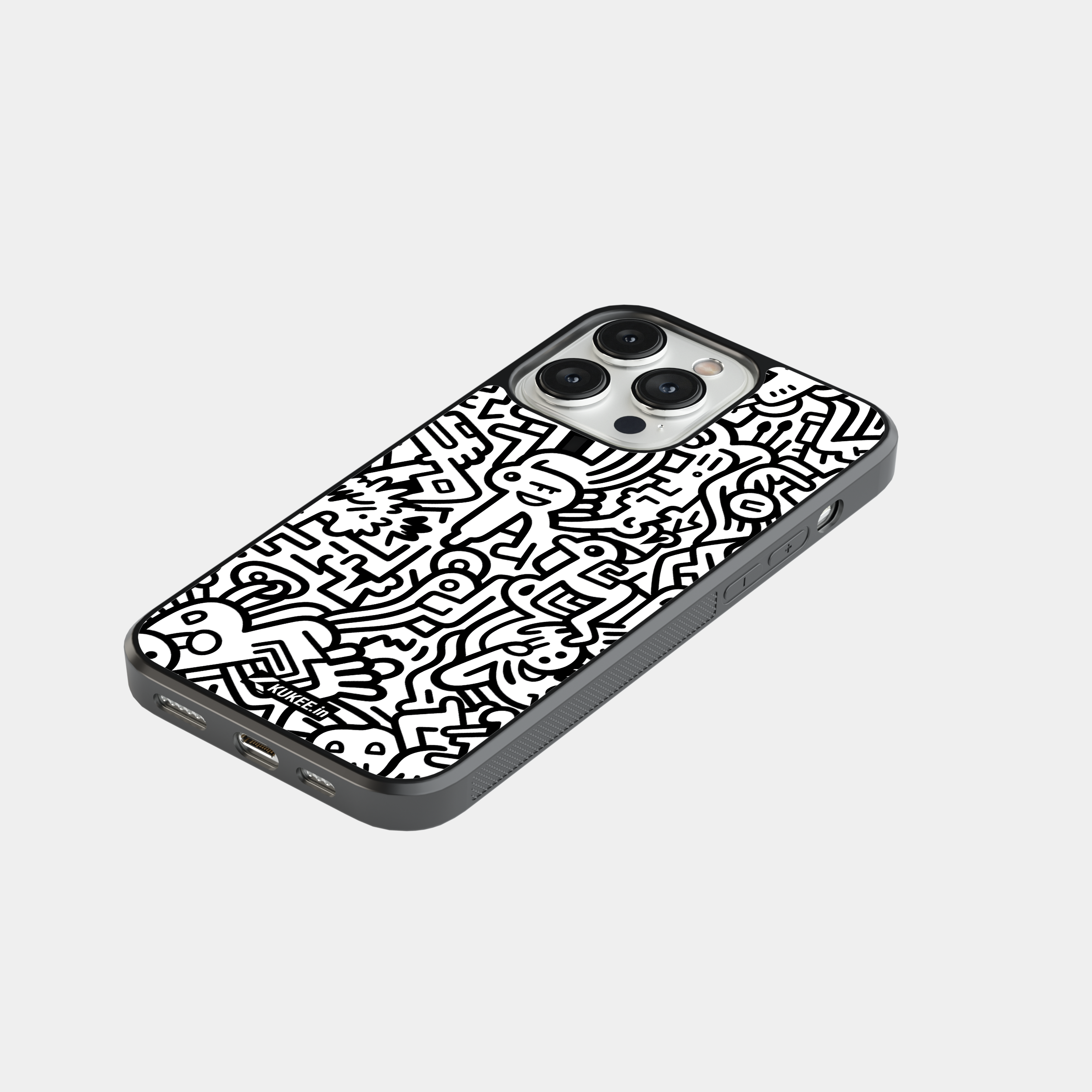 Funky Doodle Mobile Cover - Urban Art Design