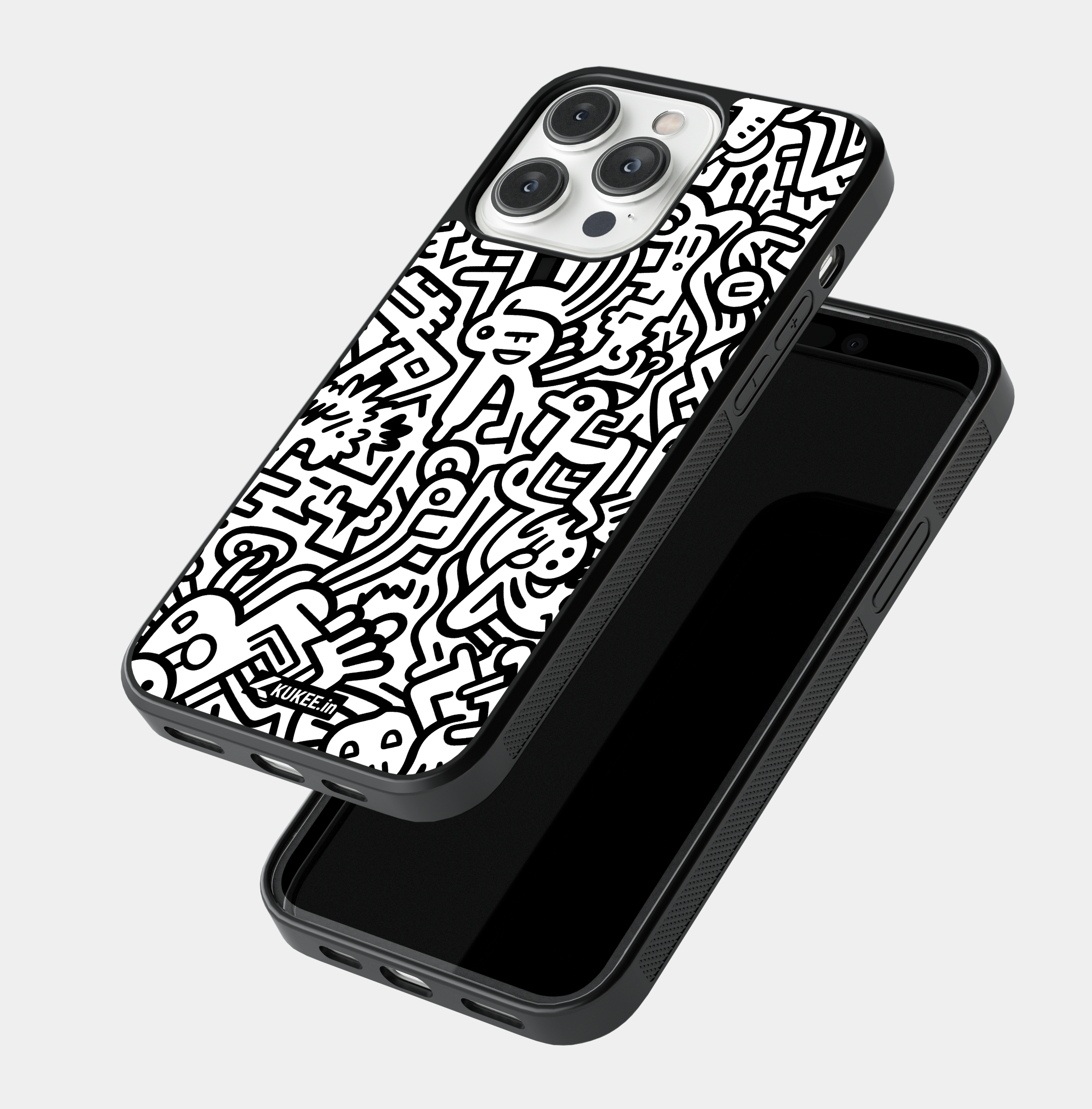 Funky Doodle Mobile Cover - Urban Art Design