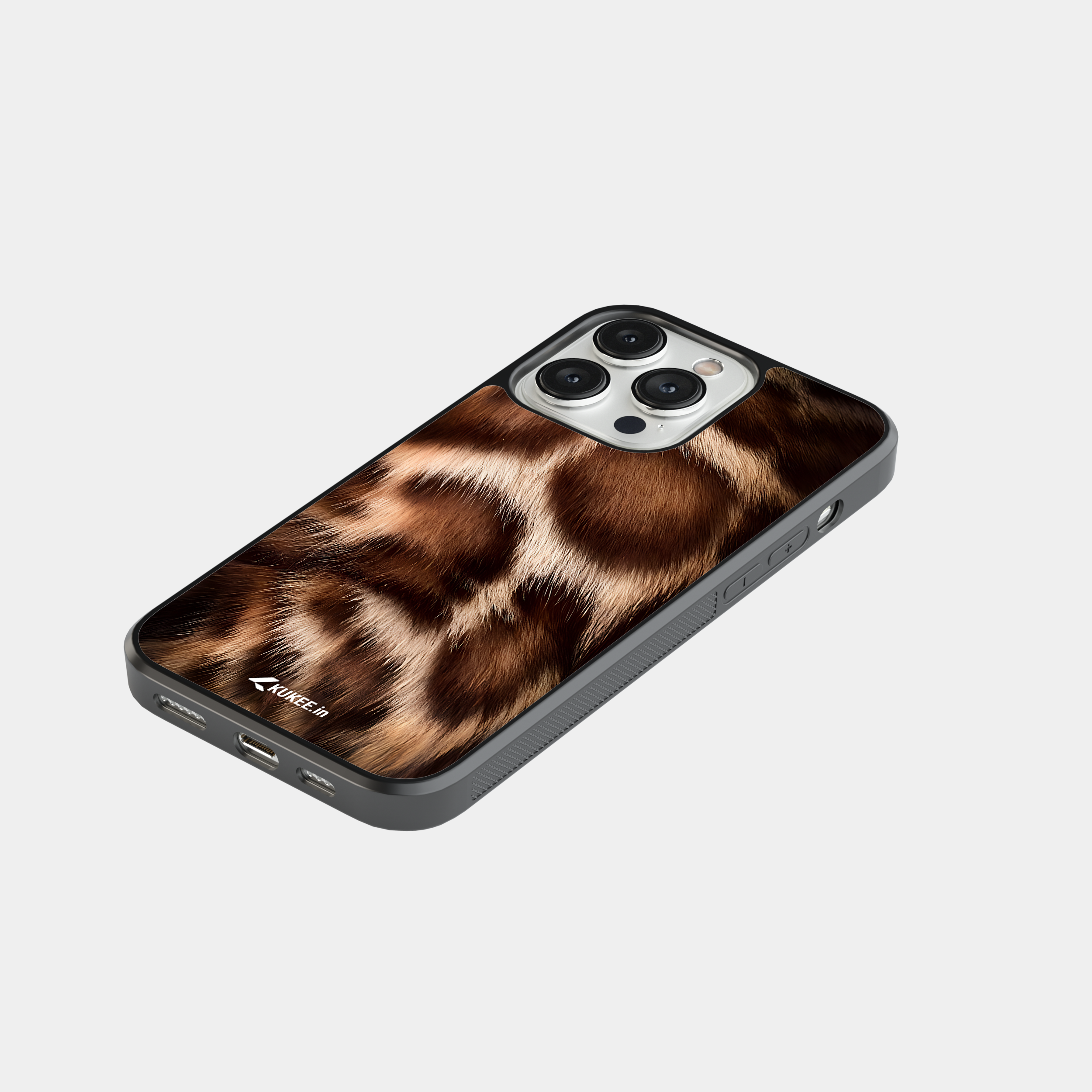 Stylish Cheetah Print Mobile Cover - Bold Spotted Pattern