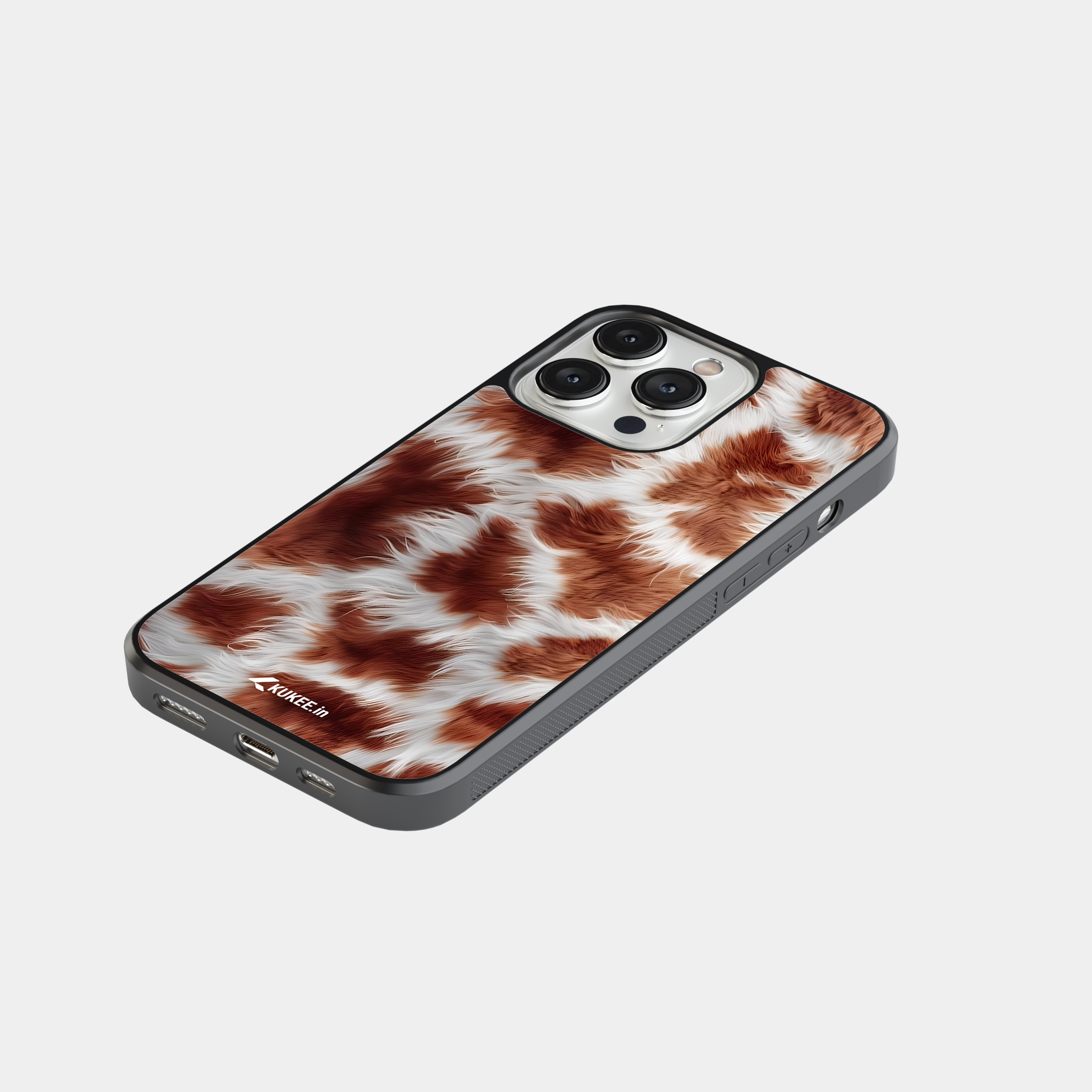 Western Style Mobile Cover - Spotted Cow Pattern