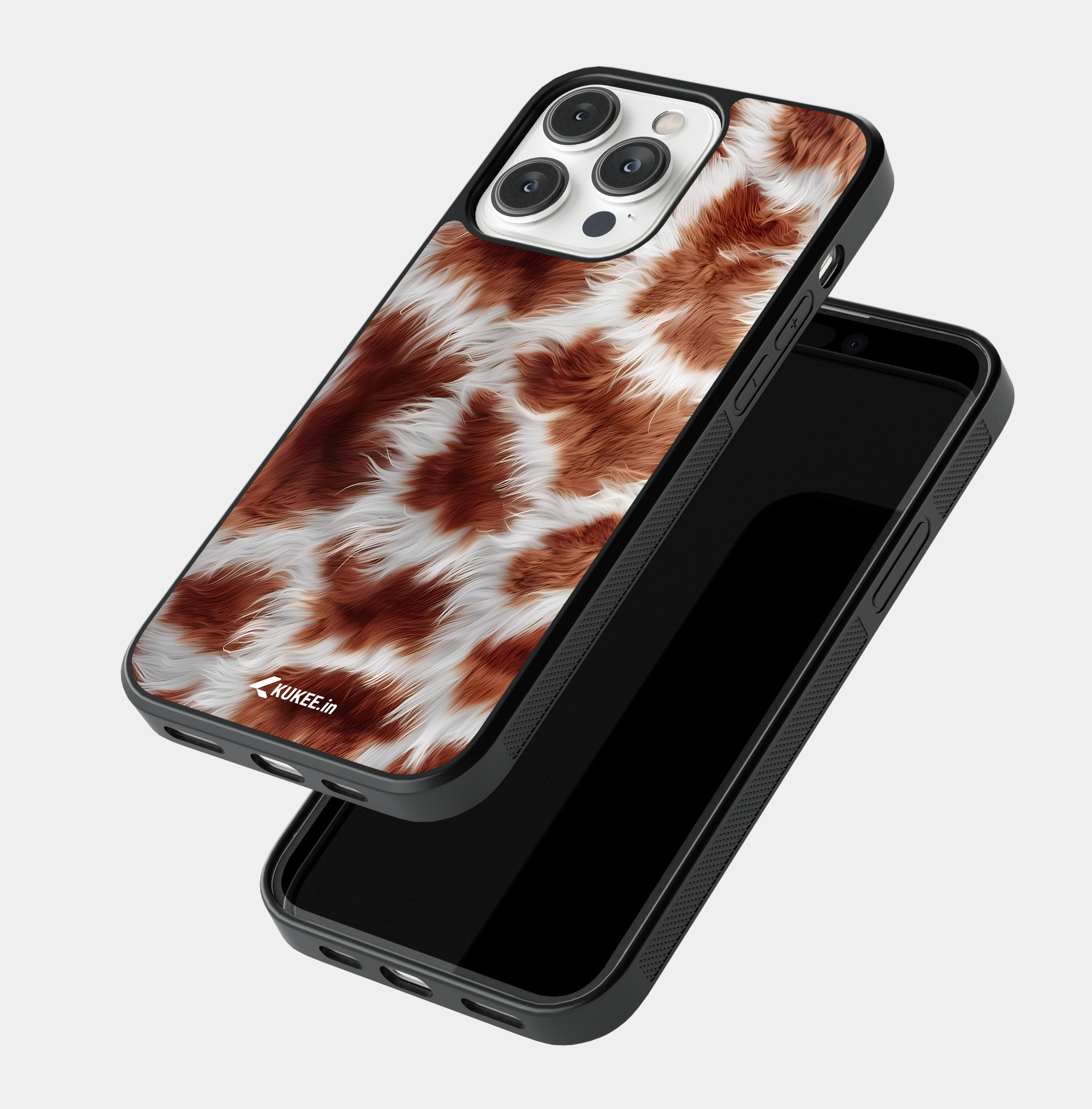 Western Style Mobile Cover - Spotted Cow Pattern