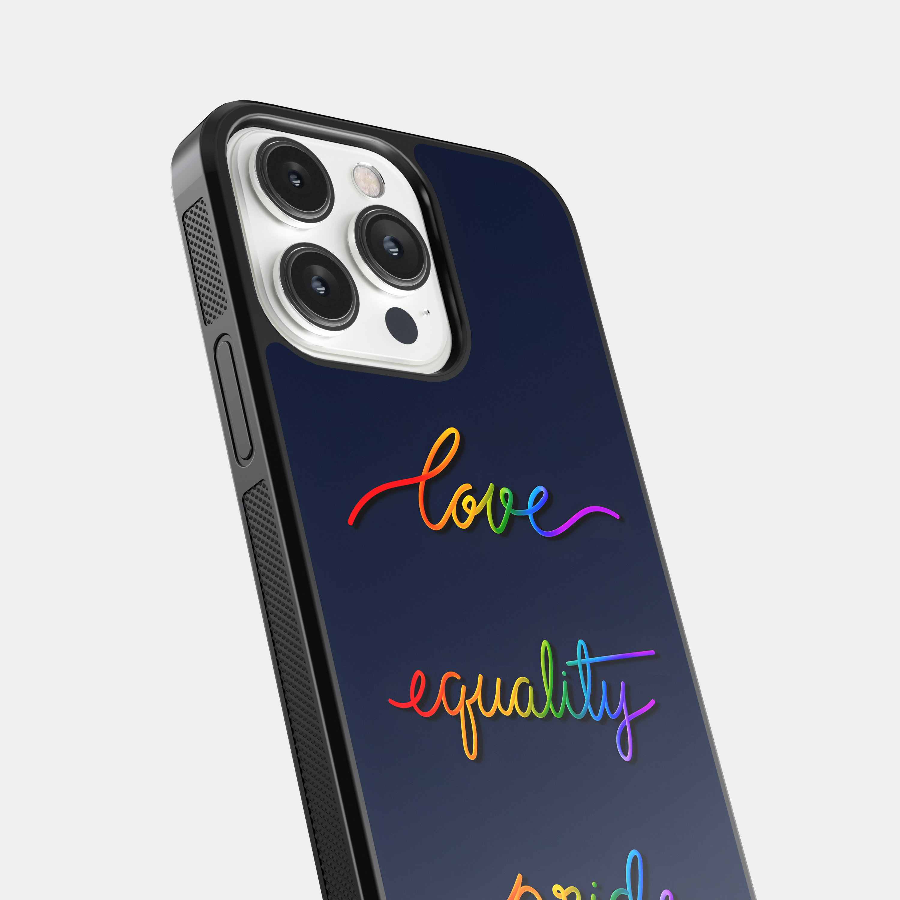Love Equality Pride - Love Wins Rainbow Text