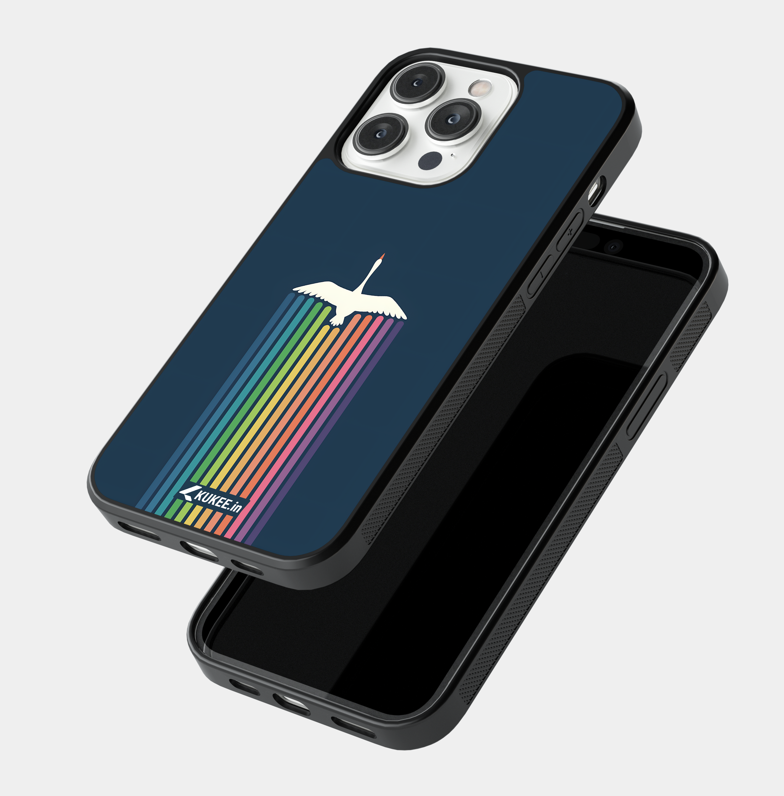 Rainbow Swan Pride Mobile Case - LGBTQ+ Freedom Flight