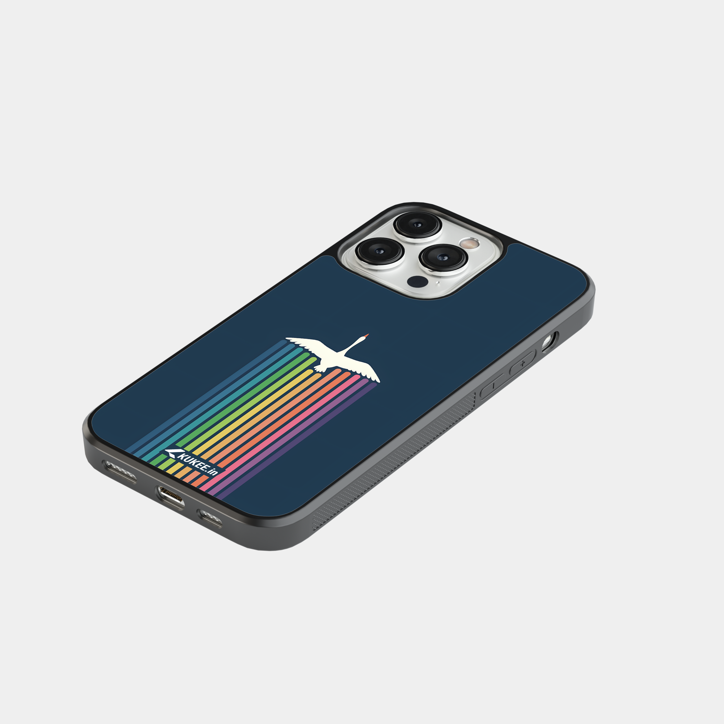 Rainbow Swan Pride Mobile Case - LGBTQ+ Freedom Flight