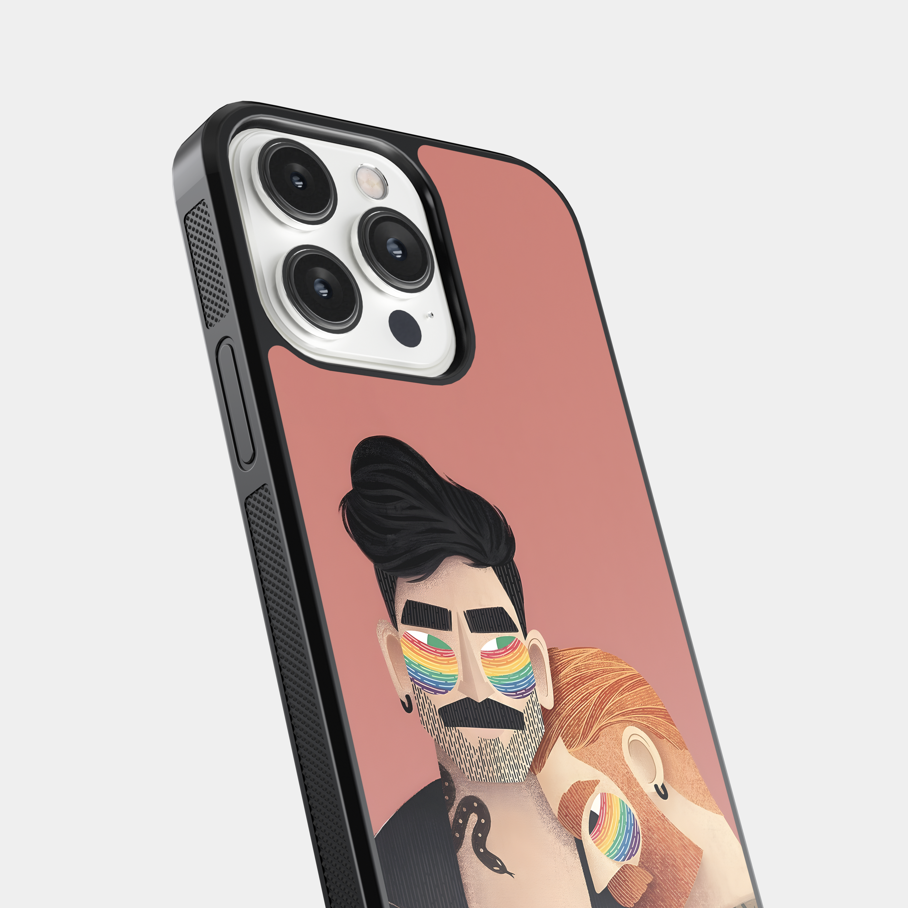 Rainbow Makeup Pride Mobile Case - LGBTQ+ Love