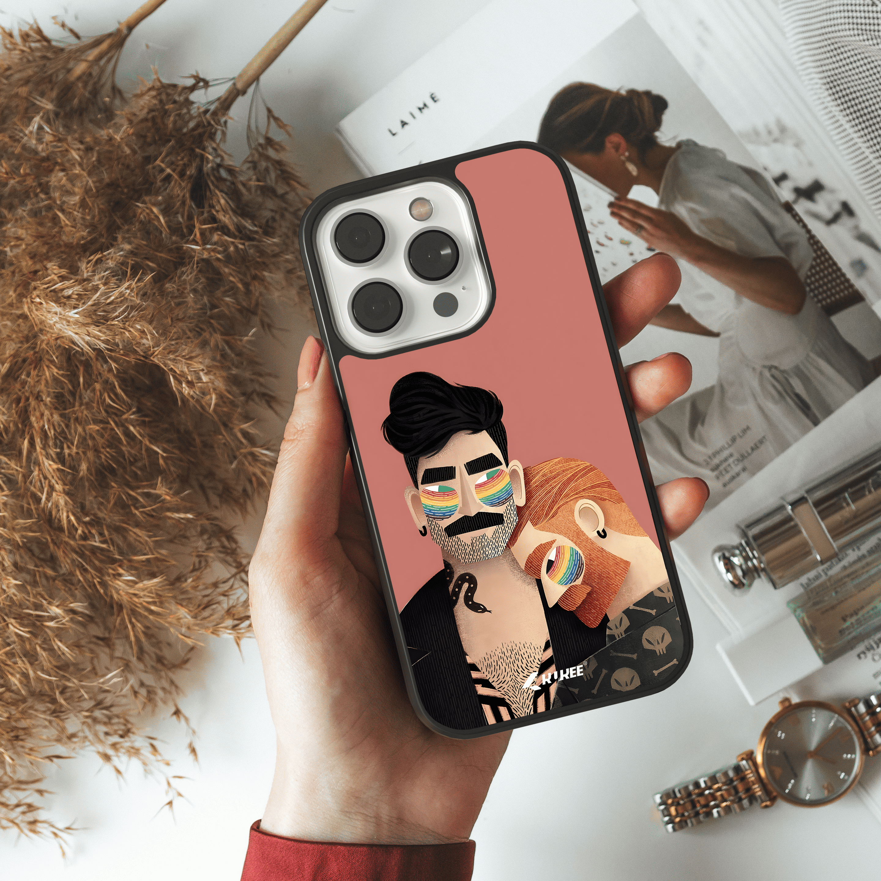 Rainbow Makeup Pride Mobile Case - LGBTQ+ Love